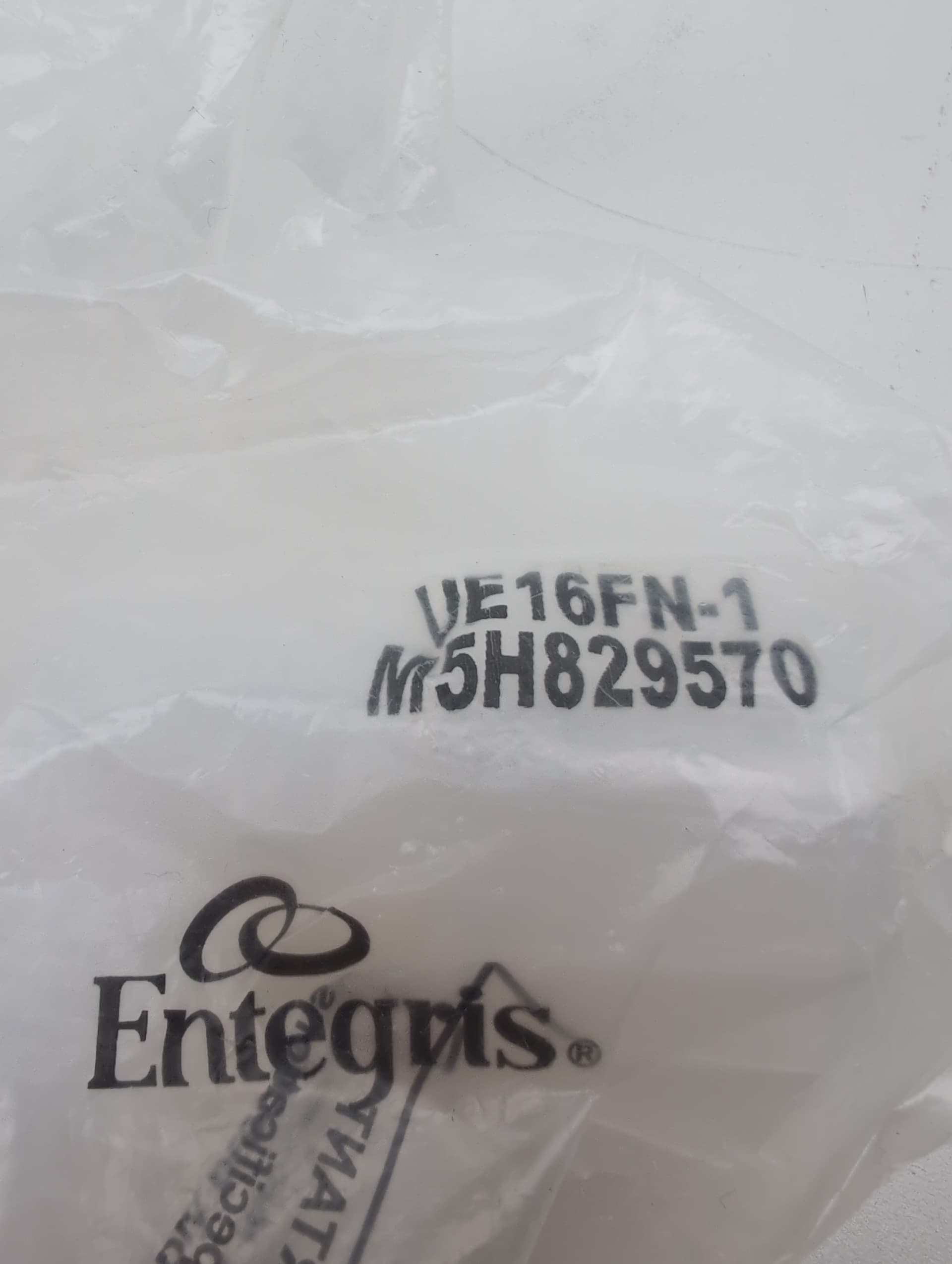 Entegris UE-16FN-1 Flaretek 90-deg, union elbow 1" PFA