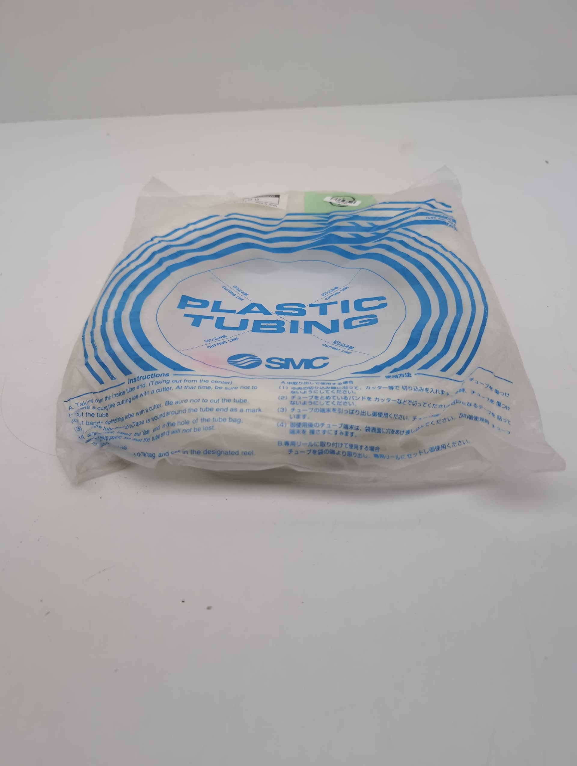 SMC TU0425W-100 Polurathane Tubing,4mm O.D. 2.5mm I.D., 100 Meter, White