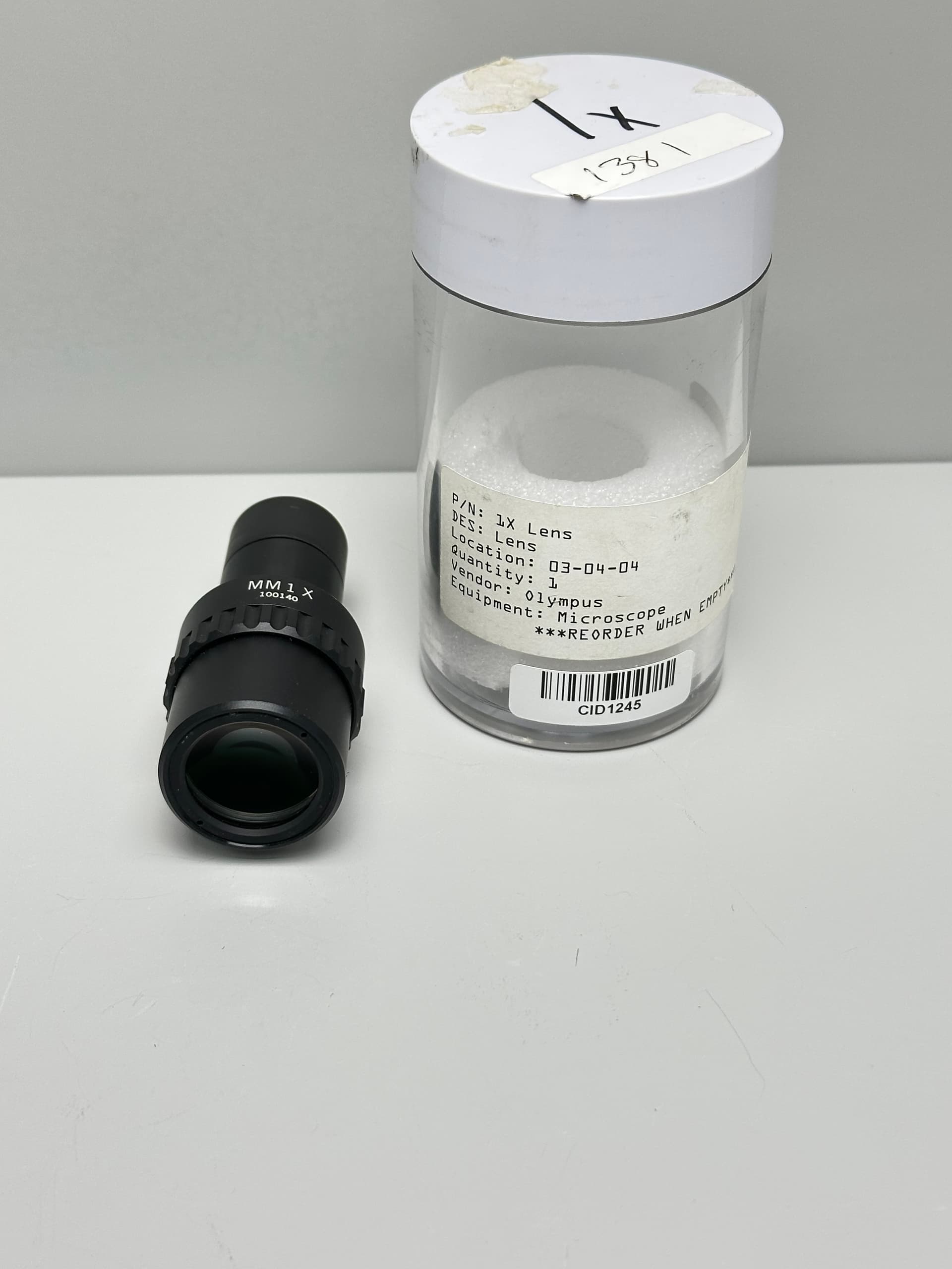 Olympus MM 1X Microscope Lens