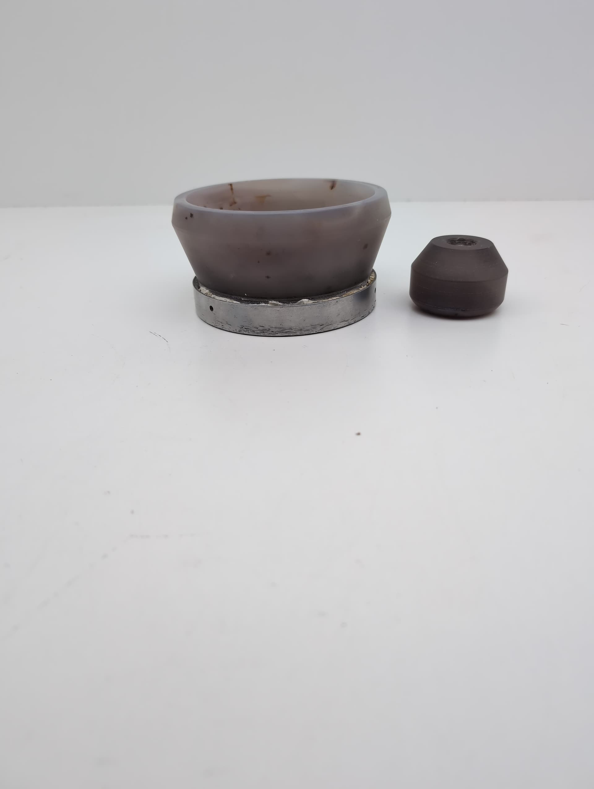 Retsch Agate mortar and pestal pestal for RM 100
