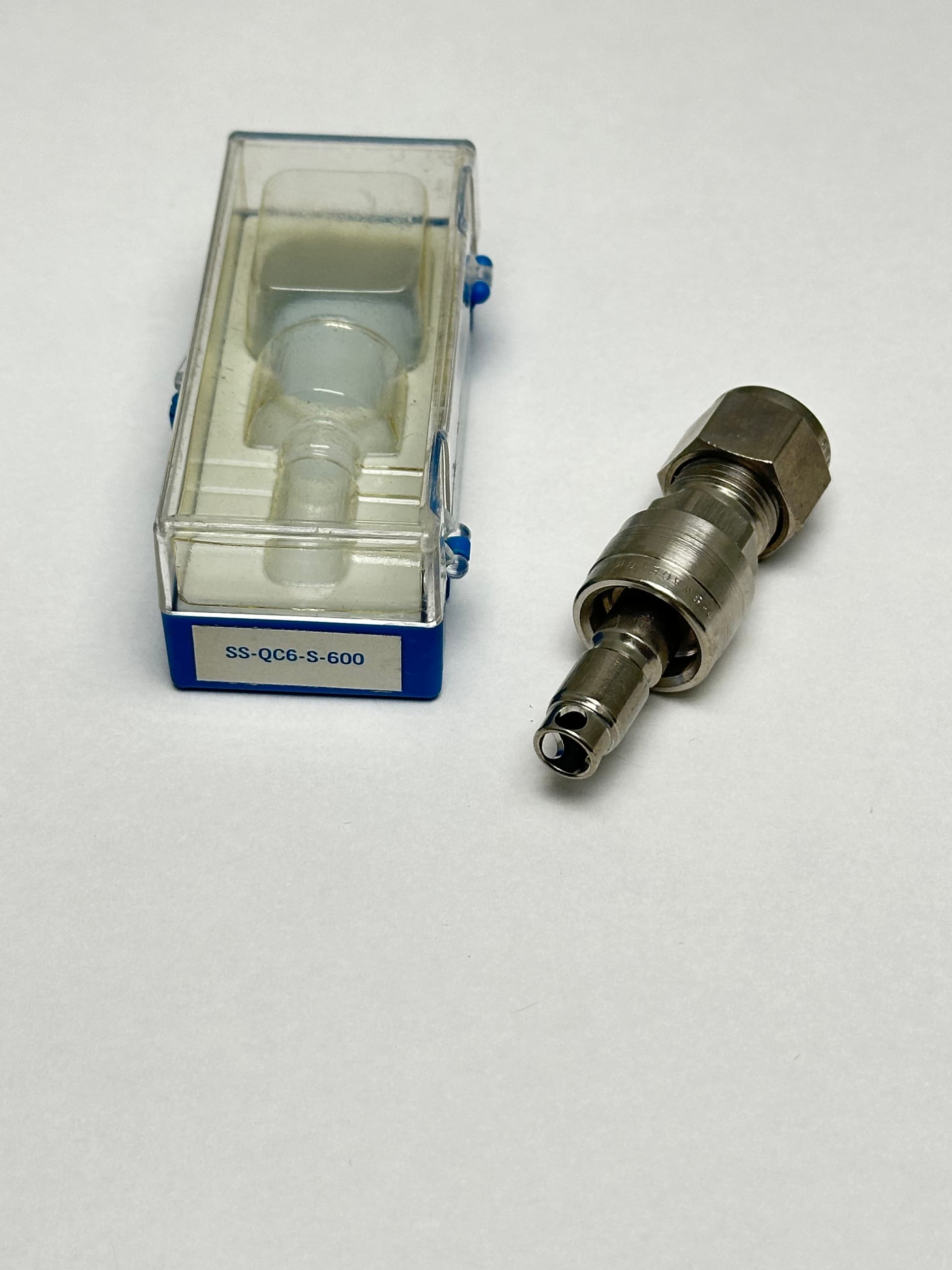 Swagelok SS-QC6-S-600 Quick Connect Stem w/o Valve, 3/8" Tube Fitting