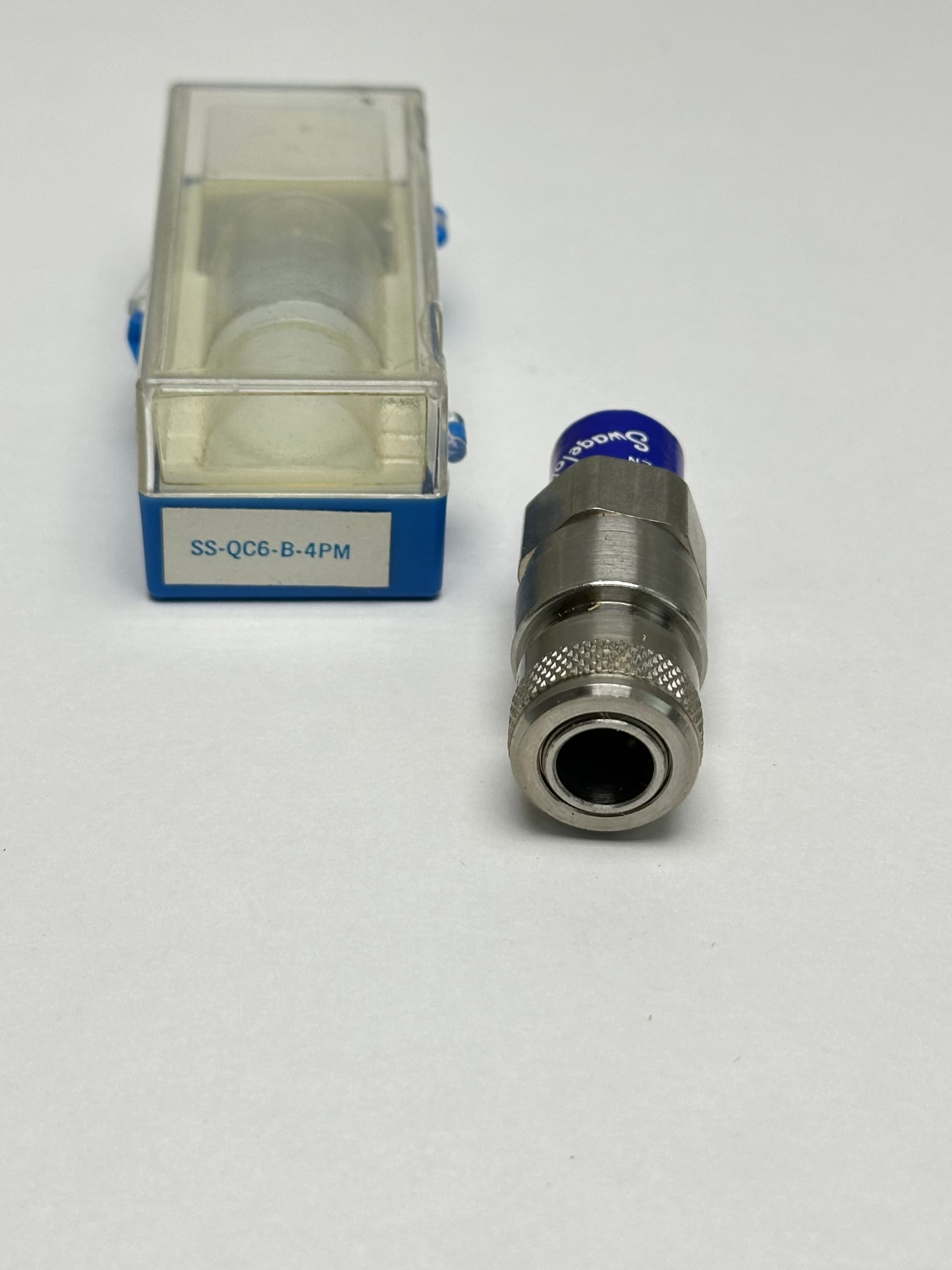 Swagelok SS-QC6-B-4PM Quick Connect Body, 0.5 Cv, 1/4 in. Male NPT, SS