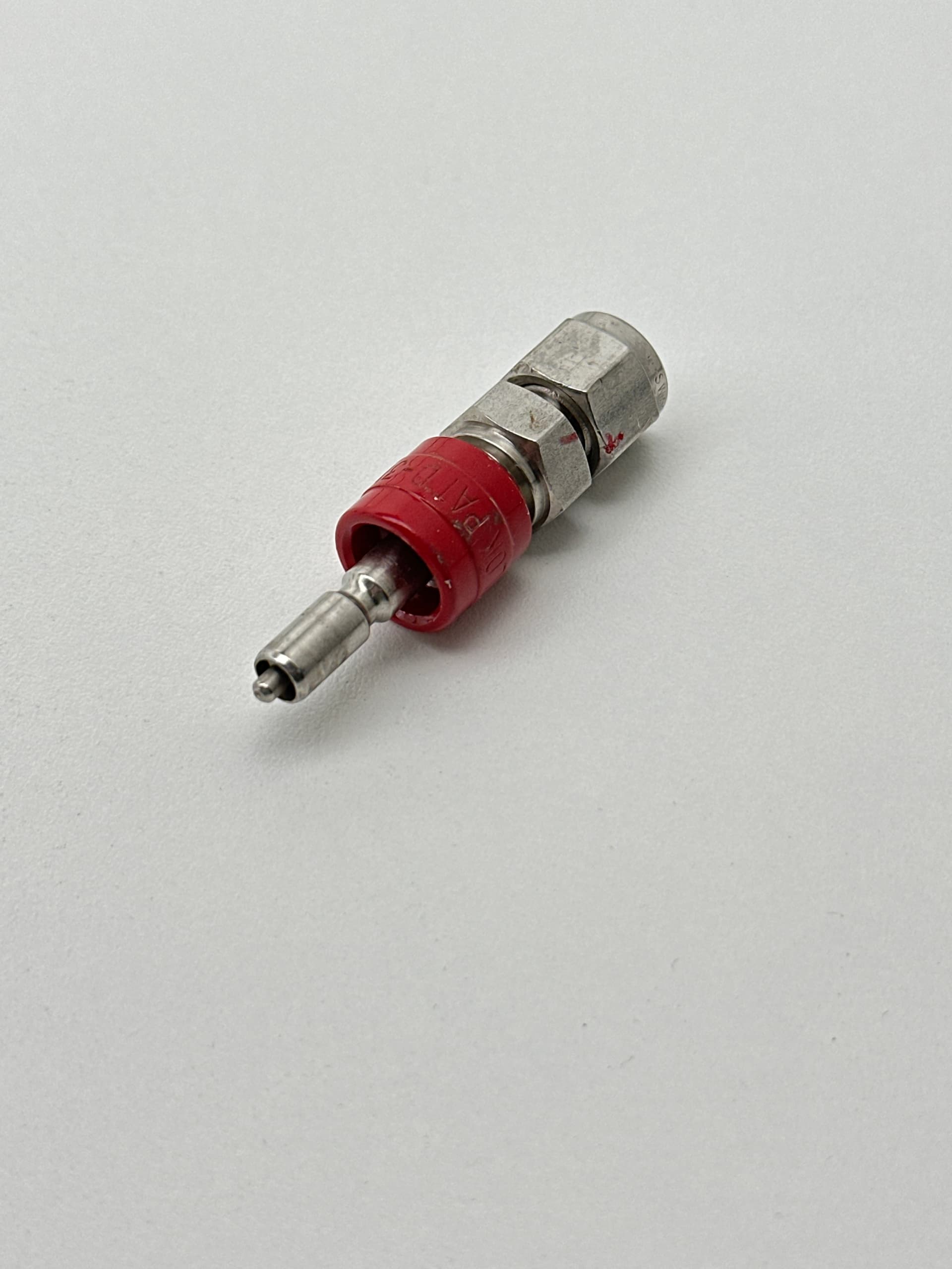 Swagelok QC4 Quick Connect Stem w/Valve, 1/4"