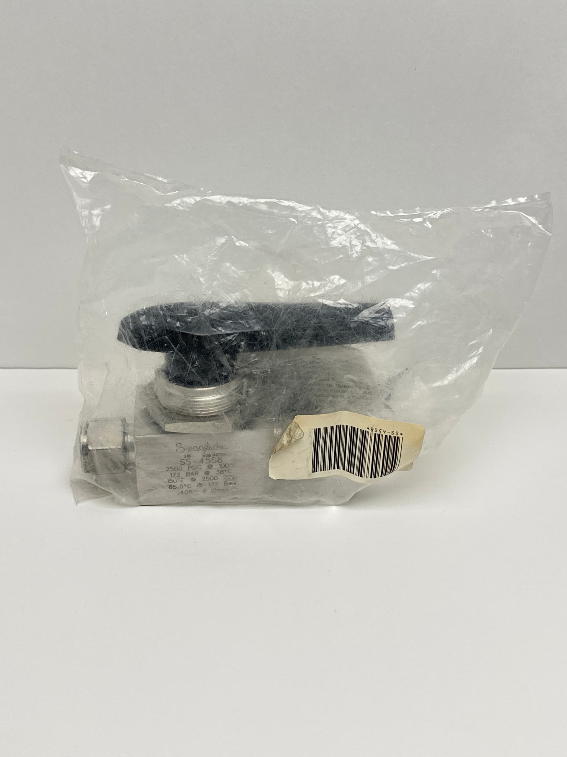 Swagelok SS-45S8 Ball Valve, 40 Series, 1/2 in Tube, 316 SS, 2500 PSIG