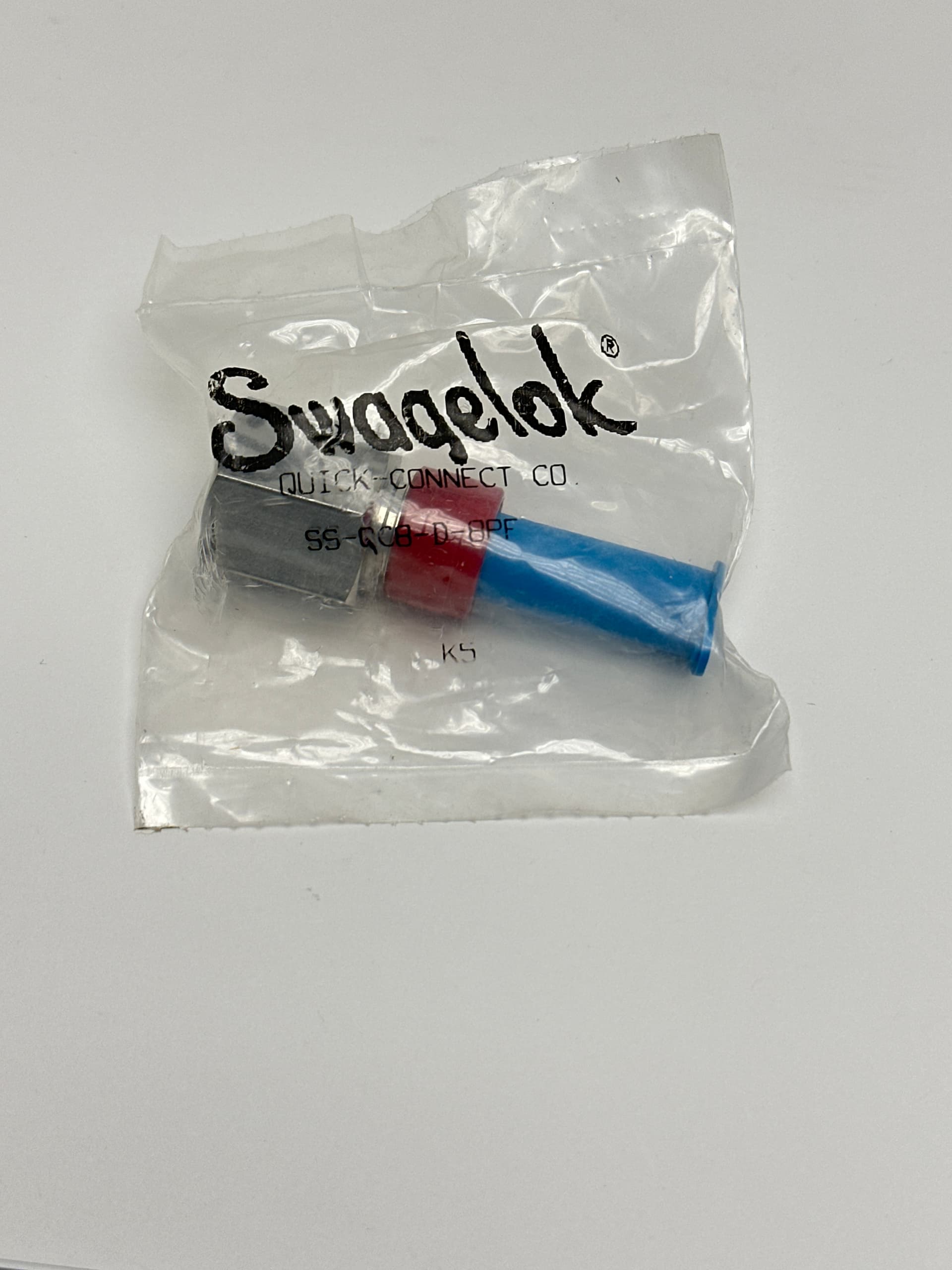 Swagelok SS-QC8-D-8PF Quick Connect Stem, 316 SS, 1/2 in Female NPT