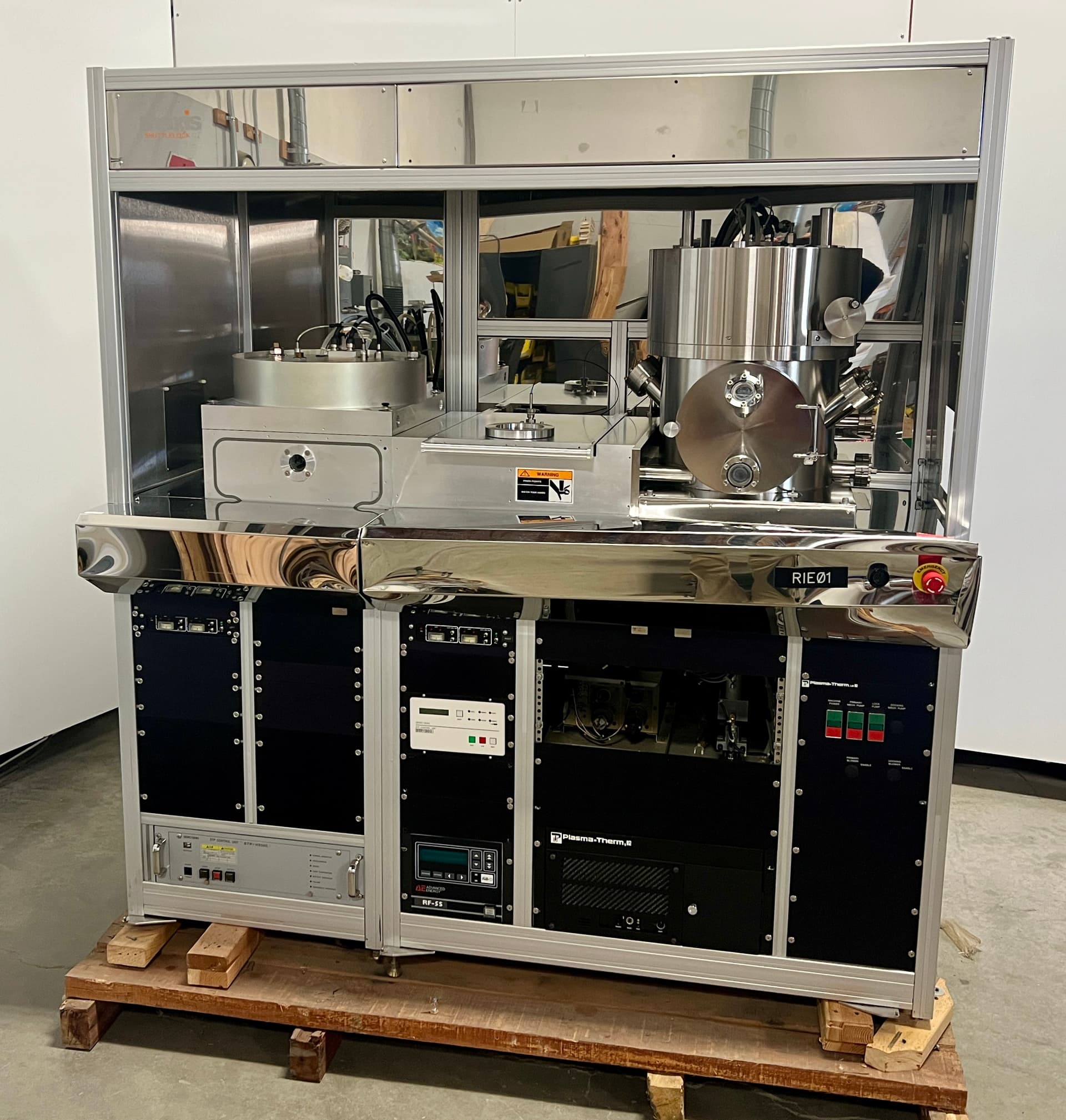Plasma-Therm Dual Chamber 8" RIE Reactive Ion Etch System w/ Load Lock