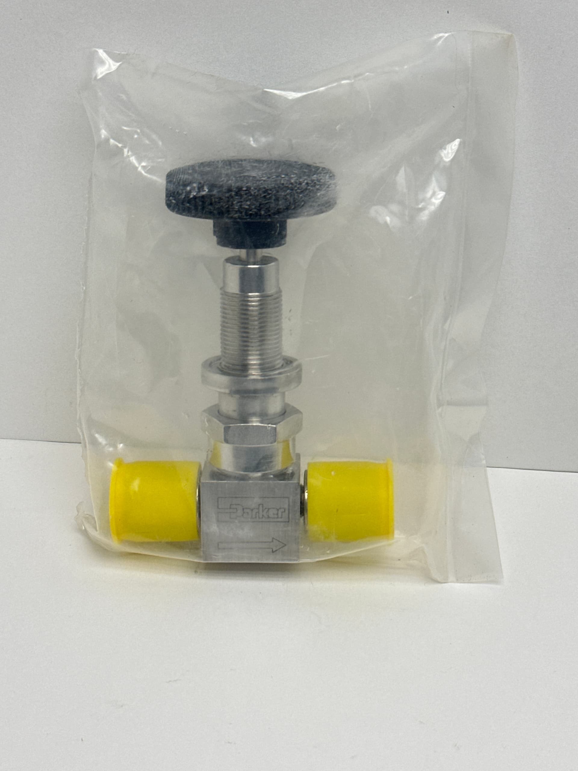 Parker 4V1-BP4K-SS P Series Bellows Valve, 1/4 in VacuSeal, SS