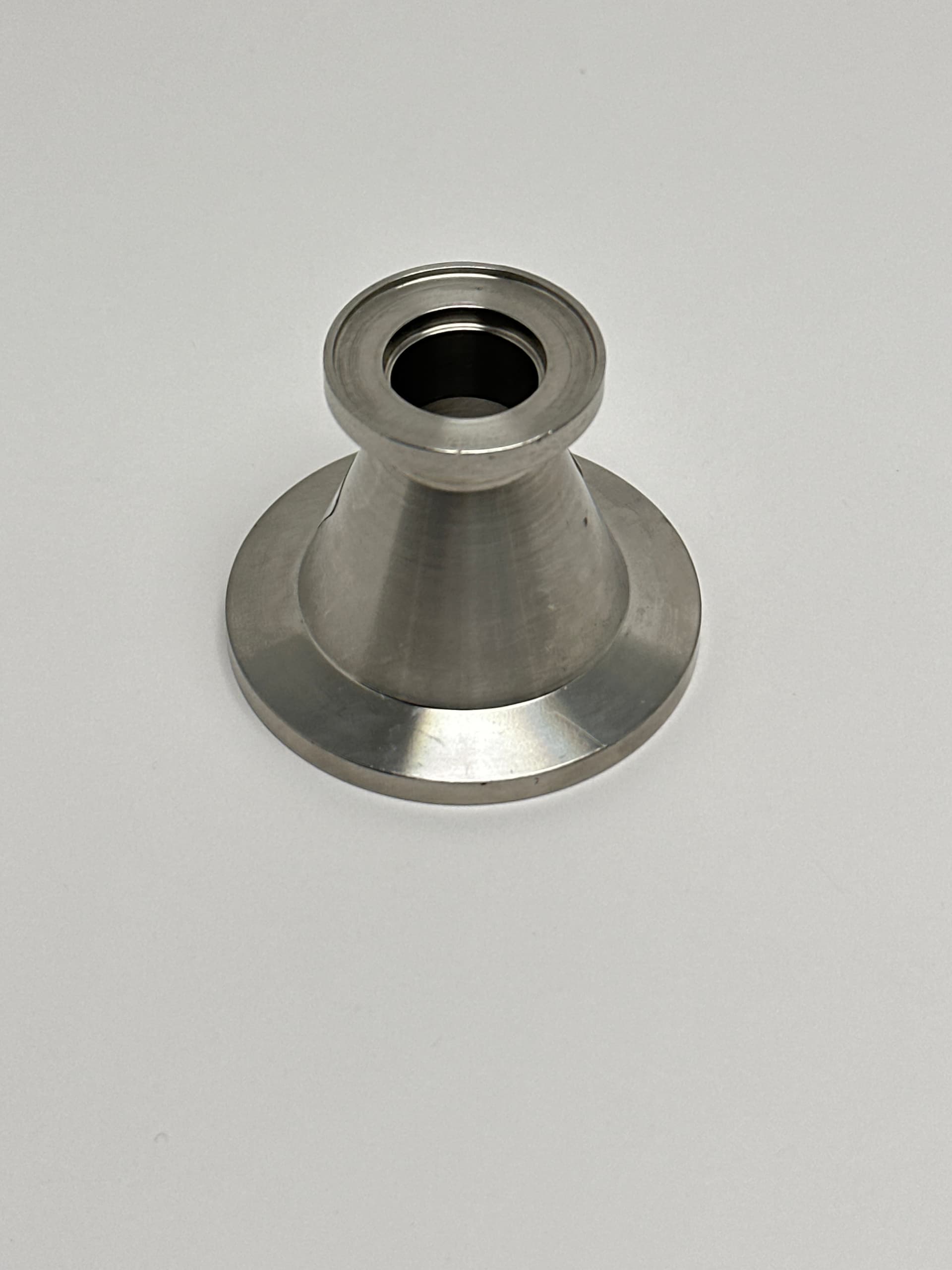 KF40 to KF16 Conical Reducing Nipple Vacuum Fitting