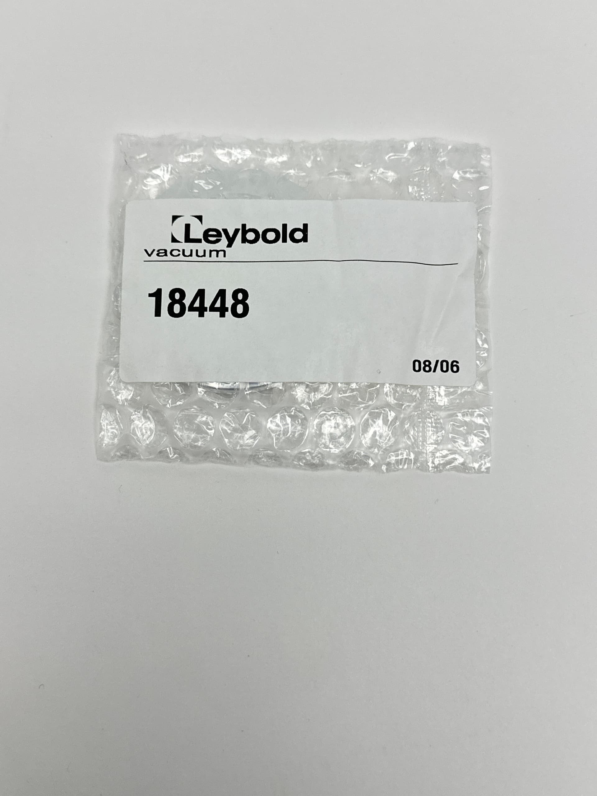 Leybold 18448 Blank Flange, DN 40 ISO-KF Aluminum