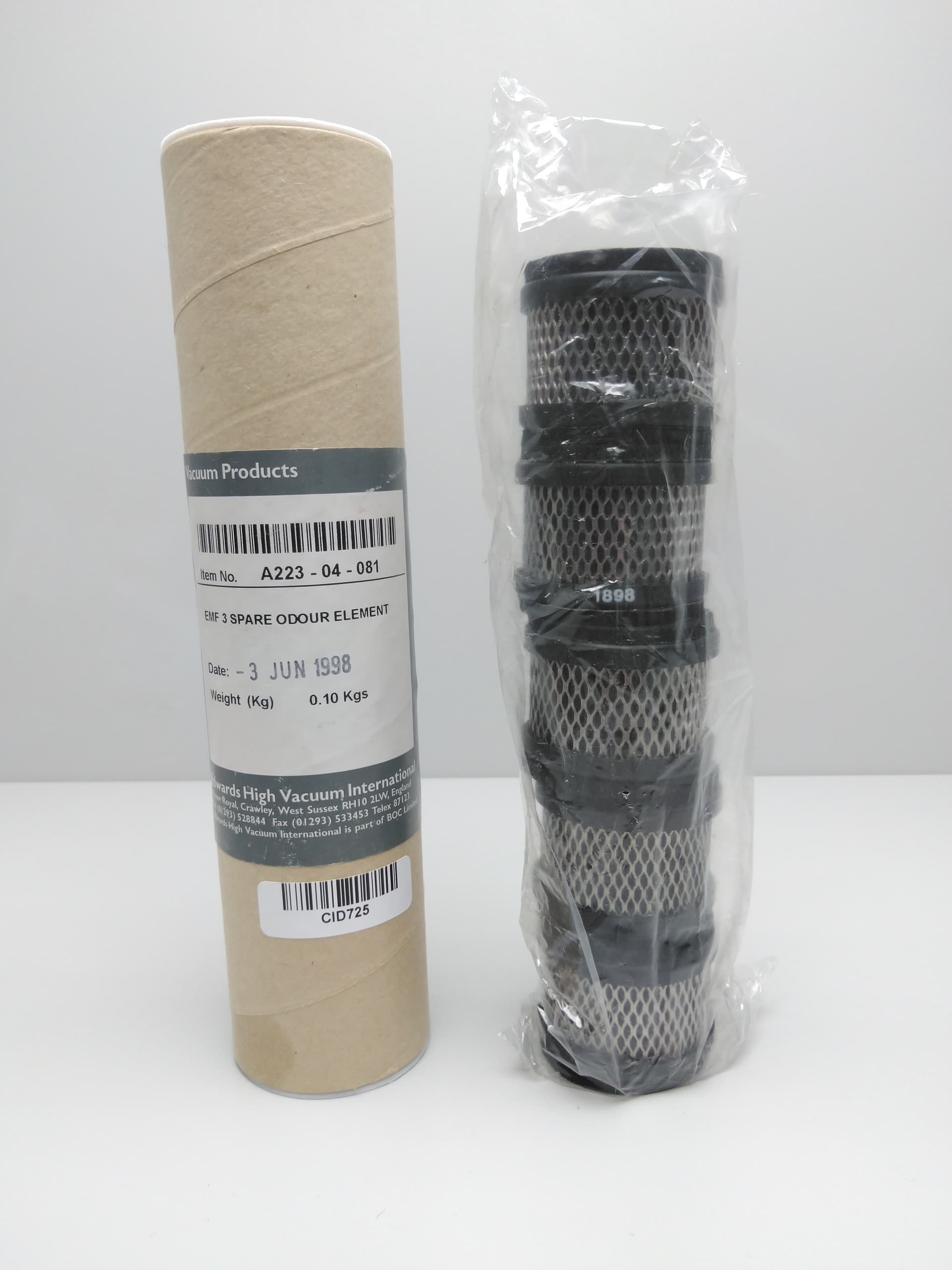 Edwards Vacuum A223-04-081 EMF 3 Spare Odour Element Pack of 5