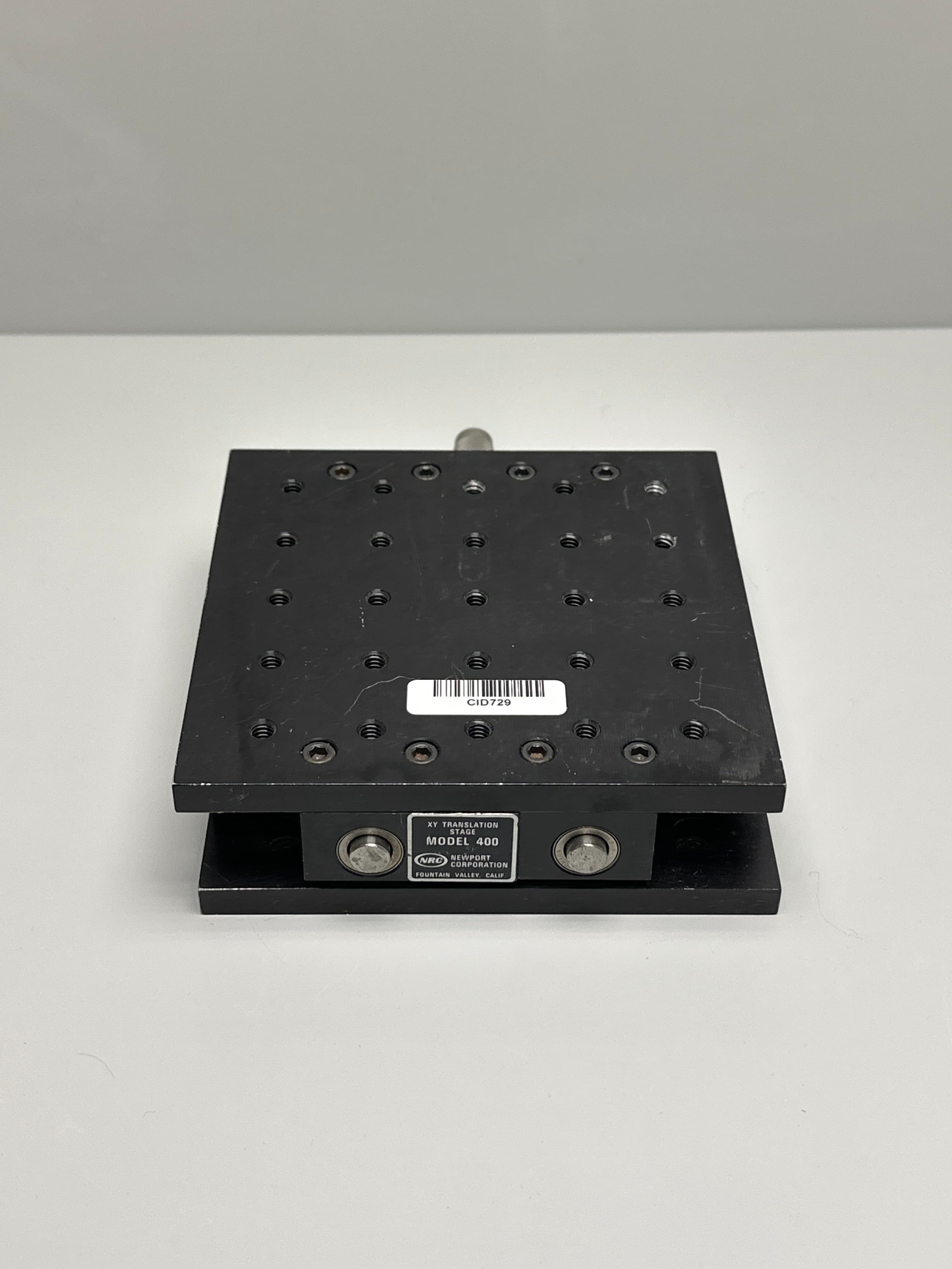 Newport 400 Dual-Axis Linear Translation Stage w/(1) SM13 Micrometer