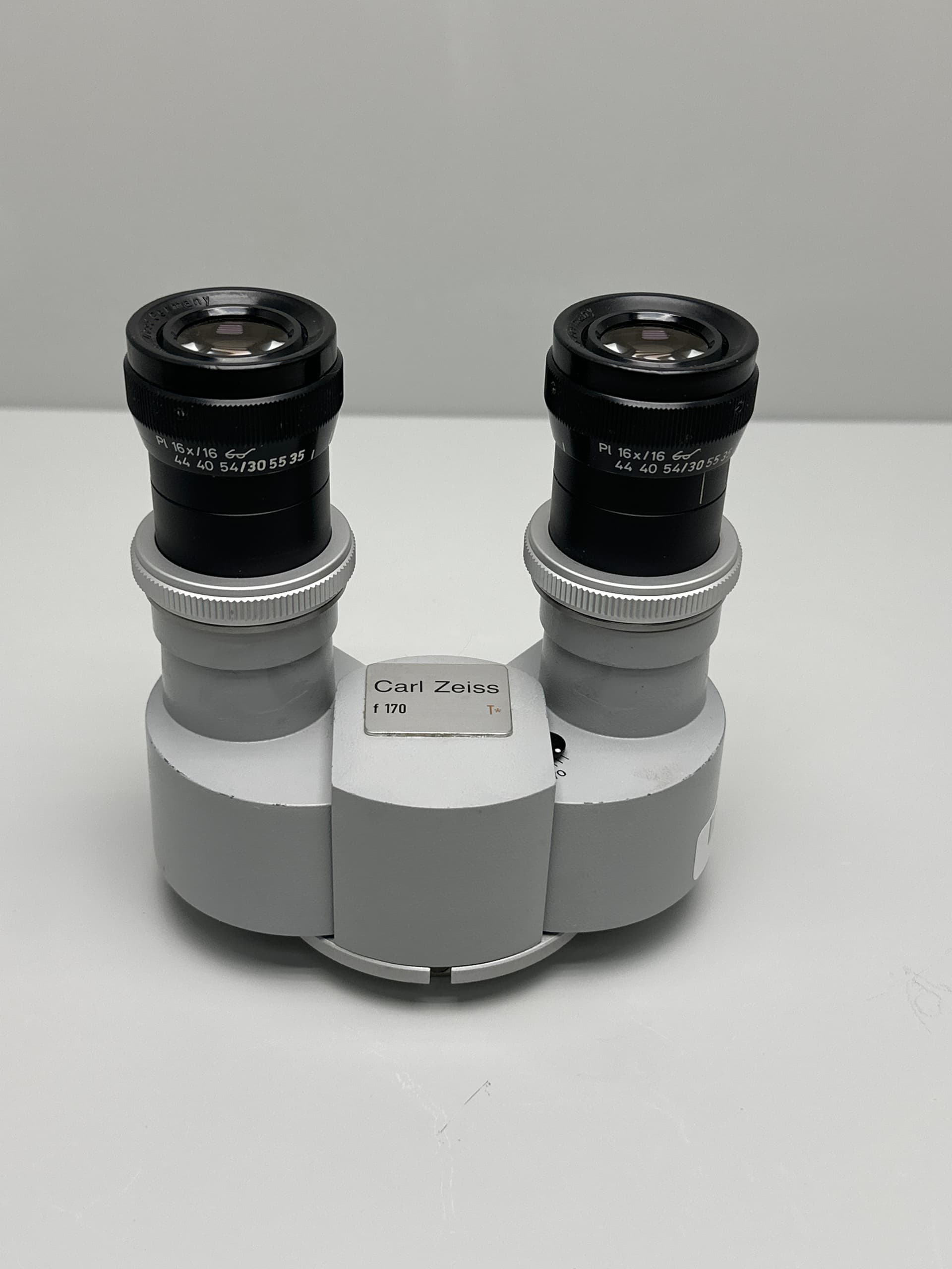 Zeiss OPMI f170 Microscope Binocular Head with w/PI 16x/16 Eyepieces