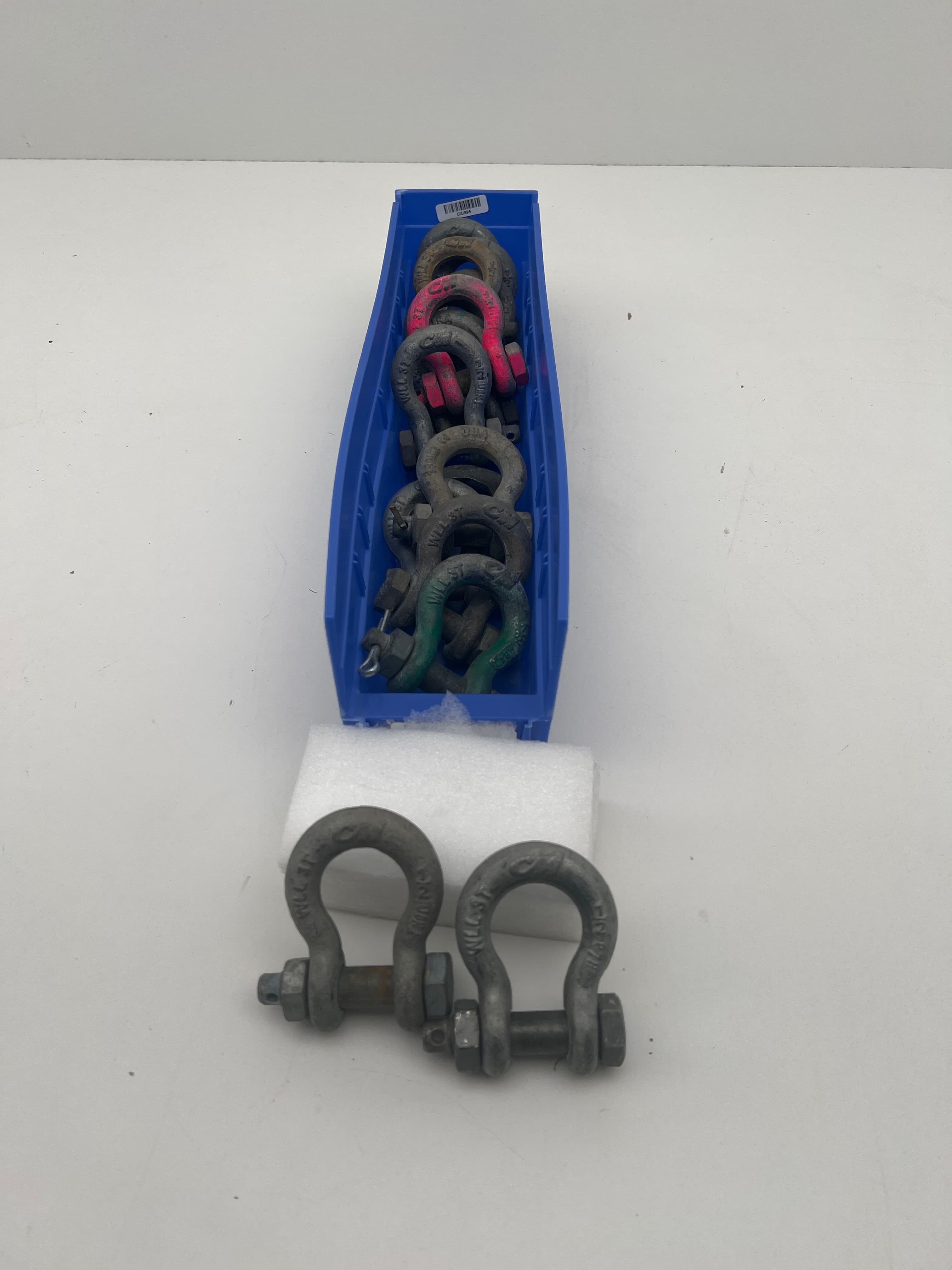 CM 1/2" WLL 3 Ton Bolt Type Anchor Shackle Galvanized