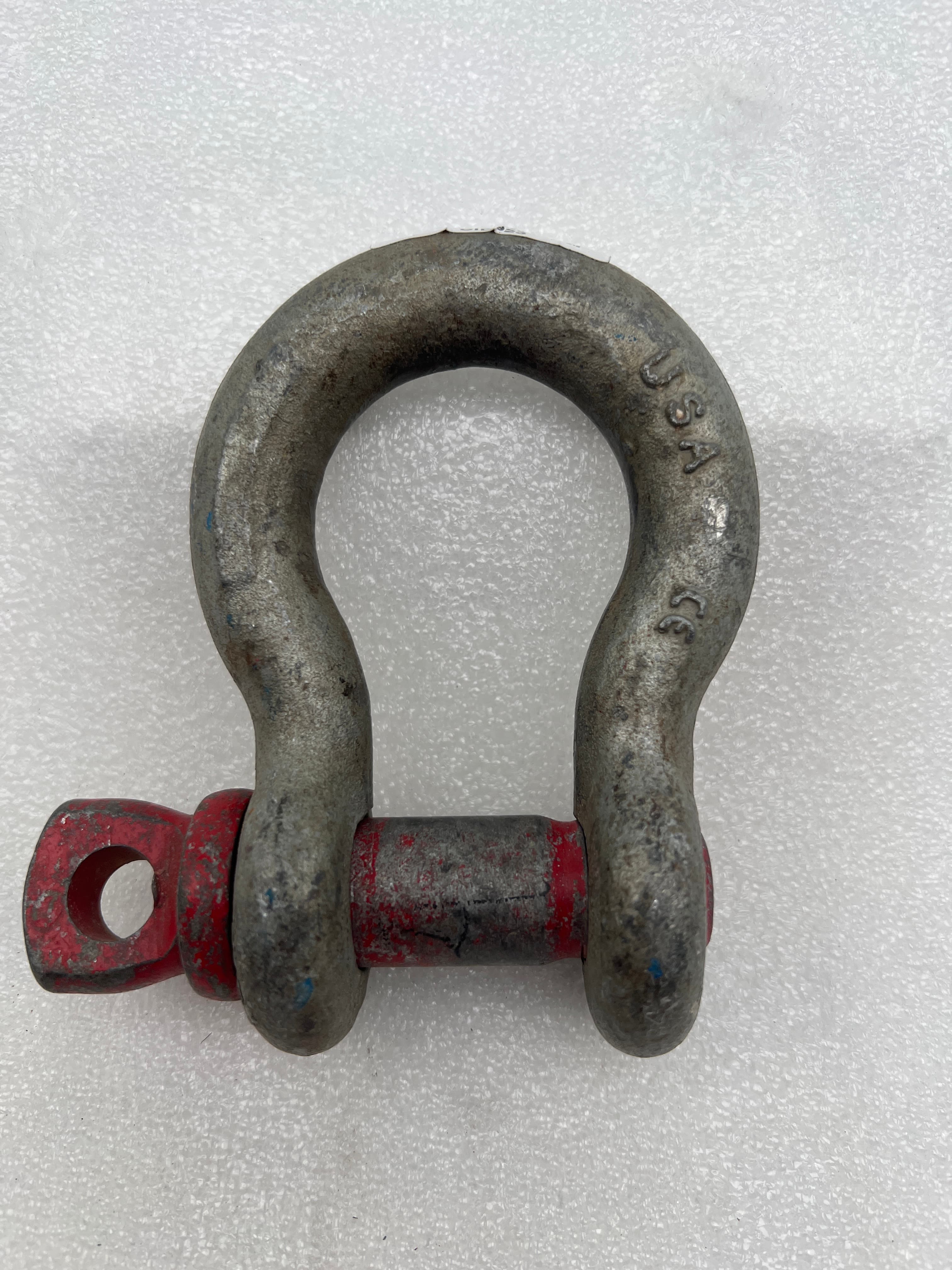 Crosby 3/4" - 4.75 Ton Galvanized Screw Pin Anchor Shackle