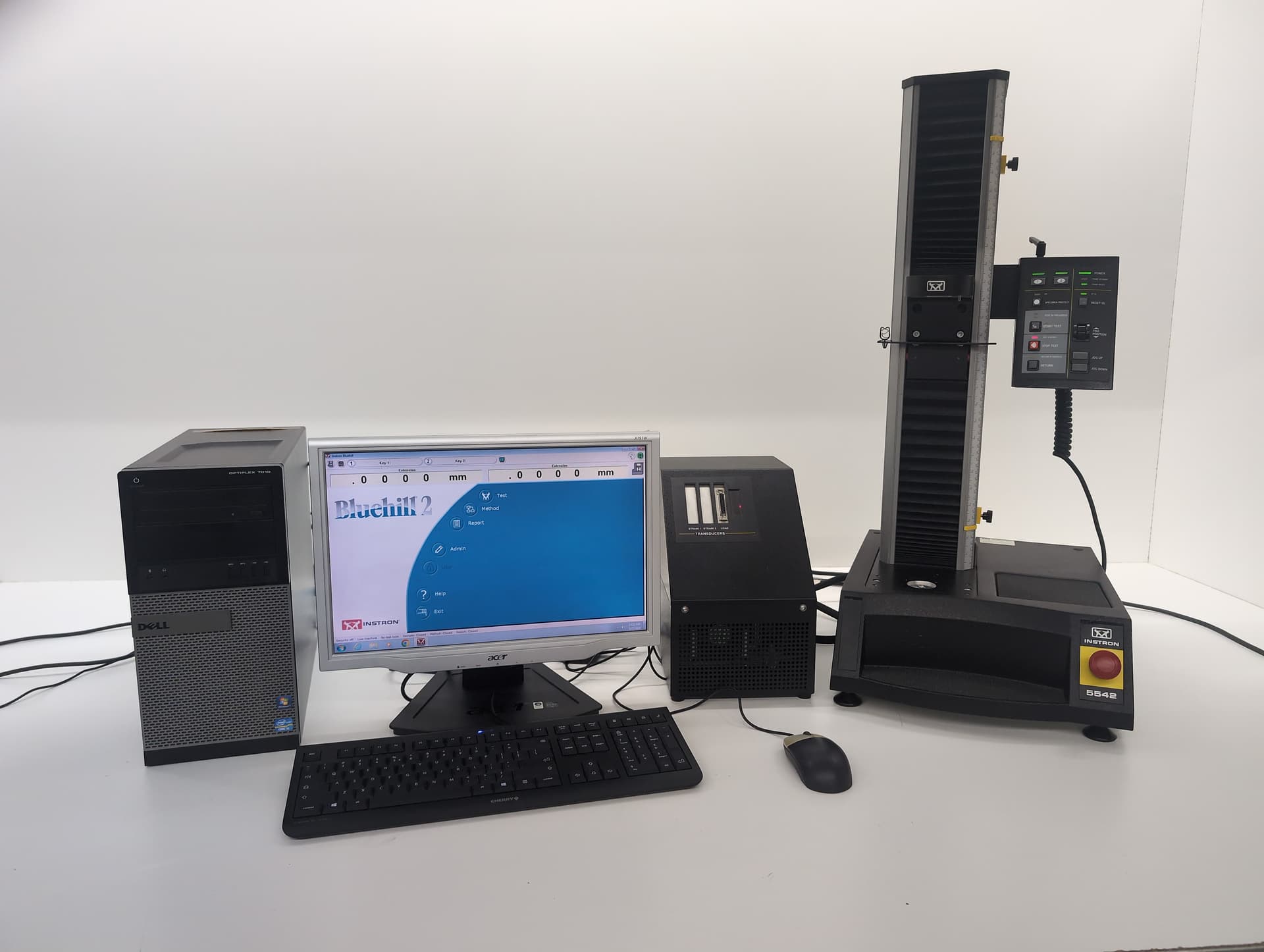 Instron 5542 Electromechanical Universal Testing Machine 112Lb(500N)