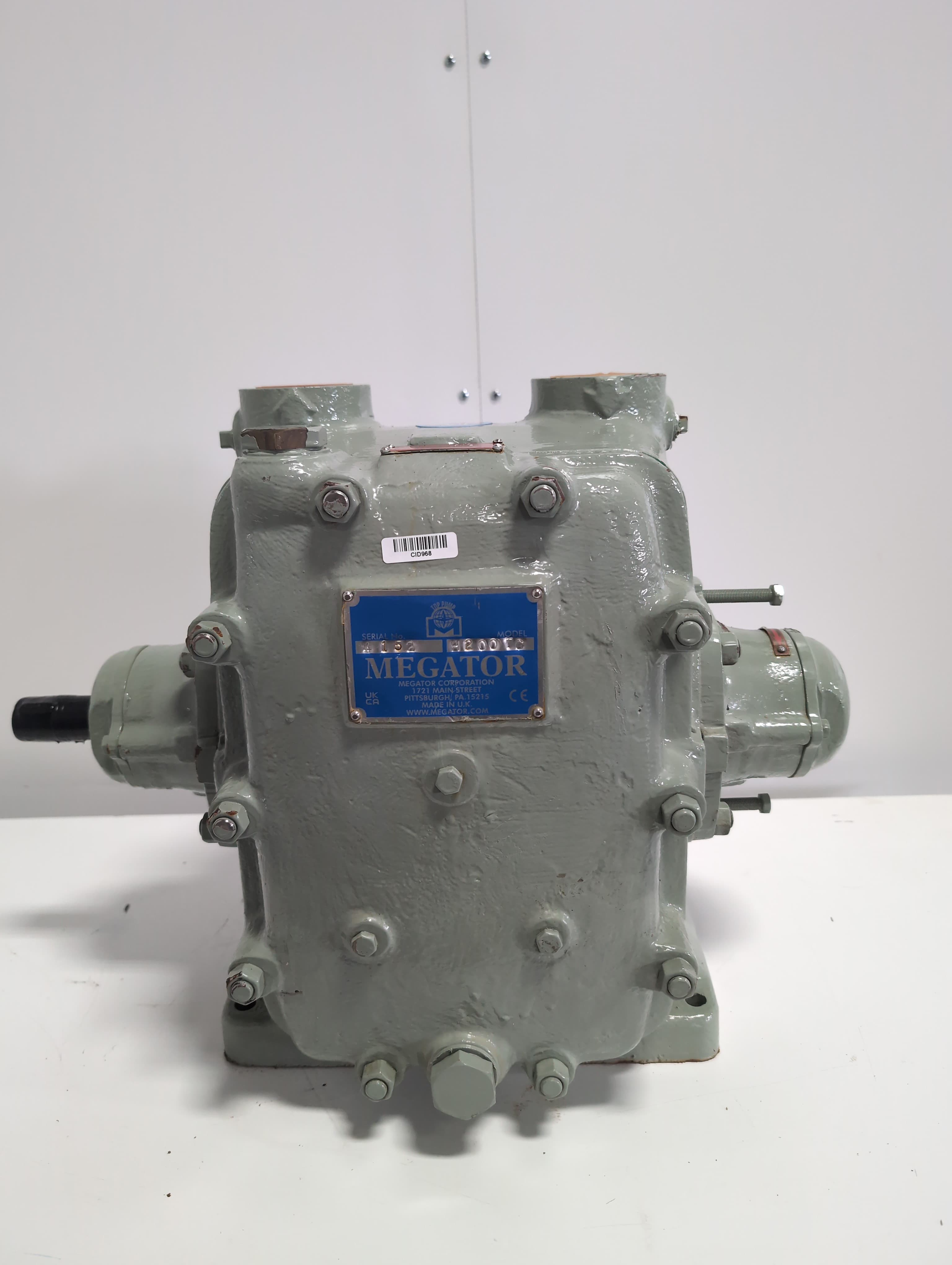 Megator H200TC Positive Displacement Pump, Sliding Shoe, 2"NPT, Cast Iron