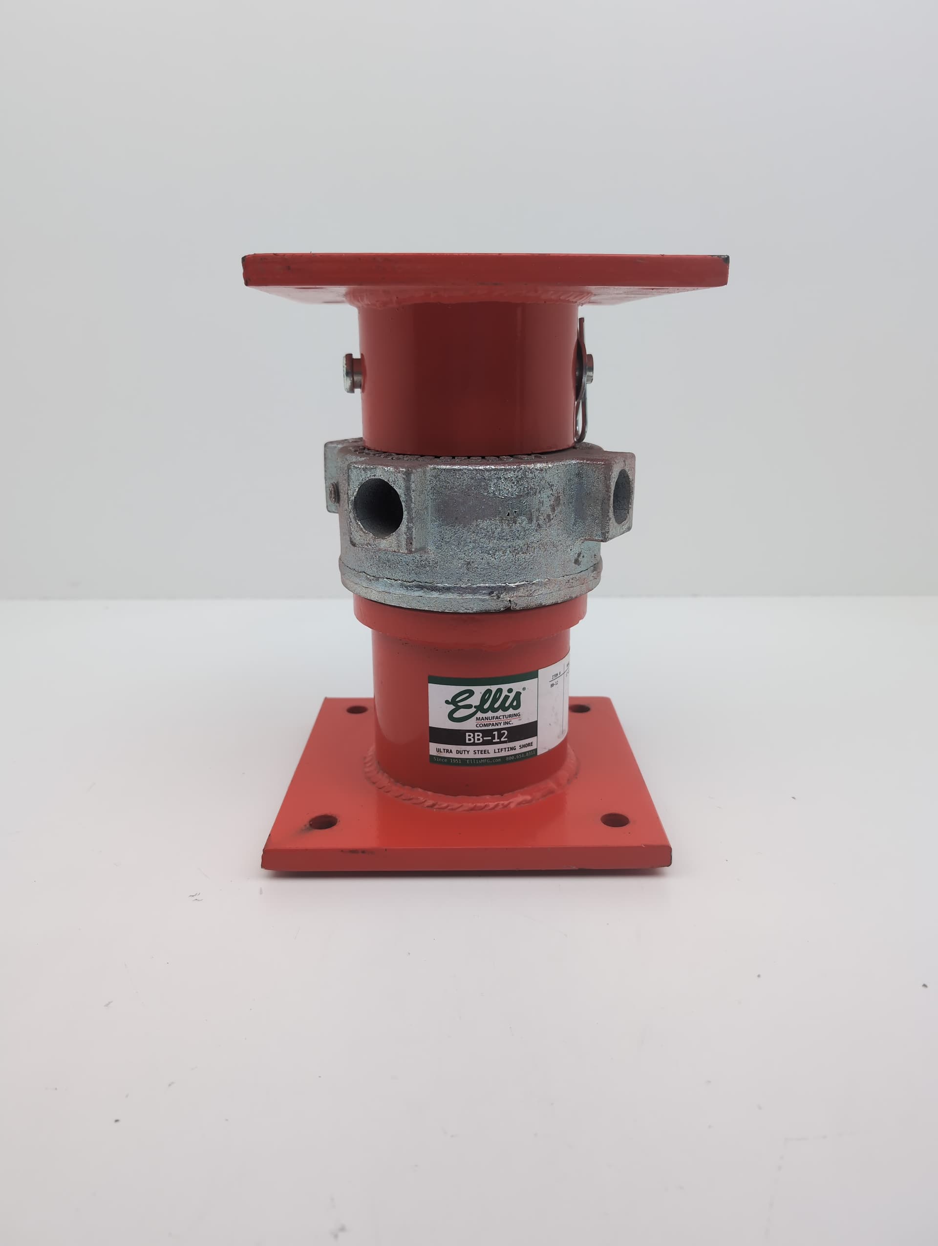 Ellis Manufacturing BB-12 ULtra Duty lifting Shore 80,000Lb , 12"-16"