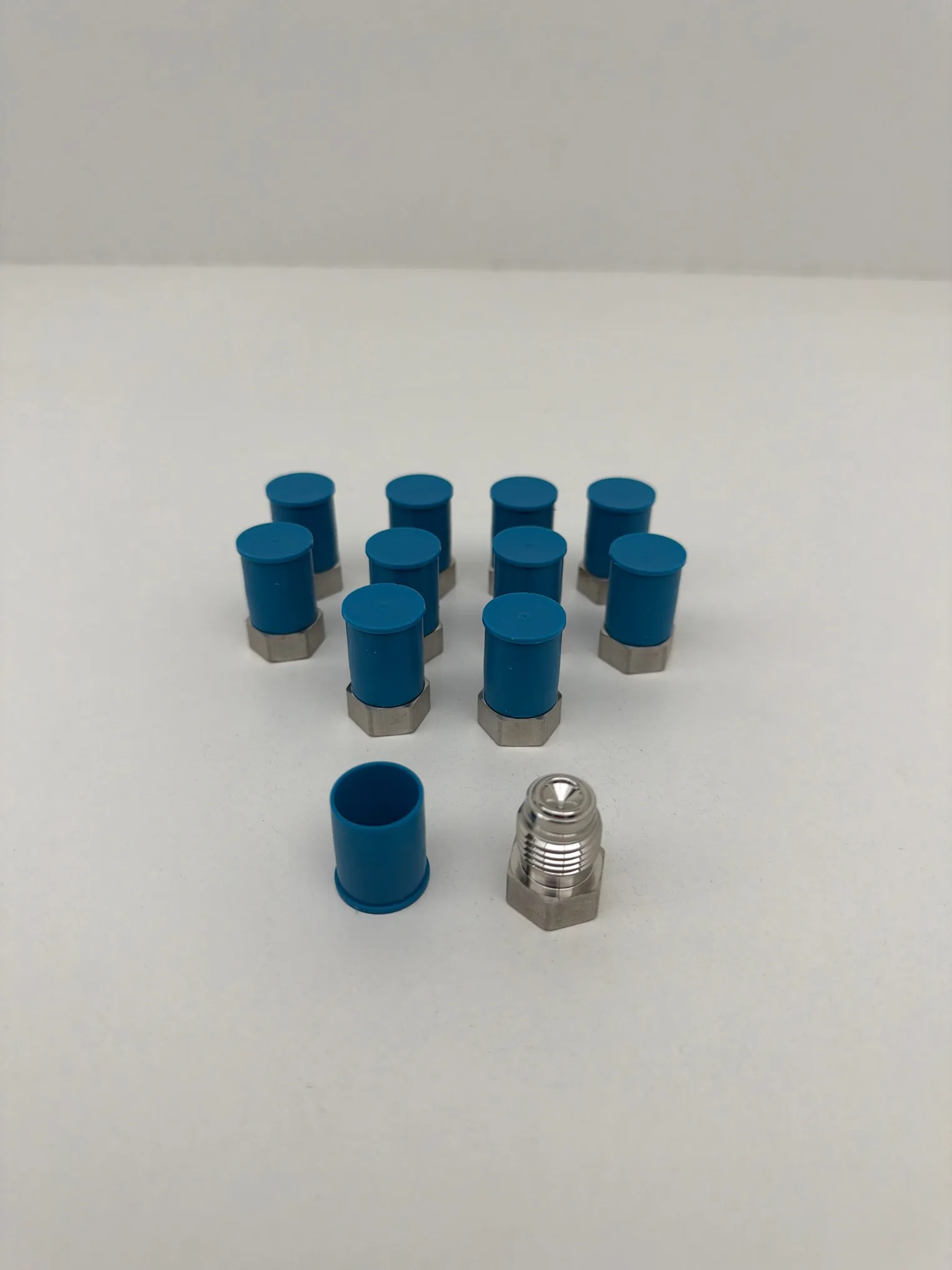Swagelok SS‑4‑VCR‑P 1/4 VCR Metal Gasket Face-Seal Plug, 316 Stainless Steel