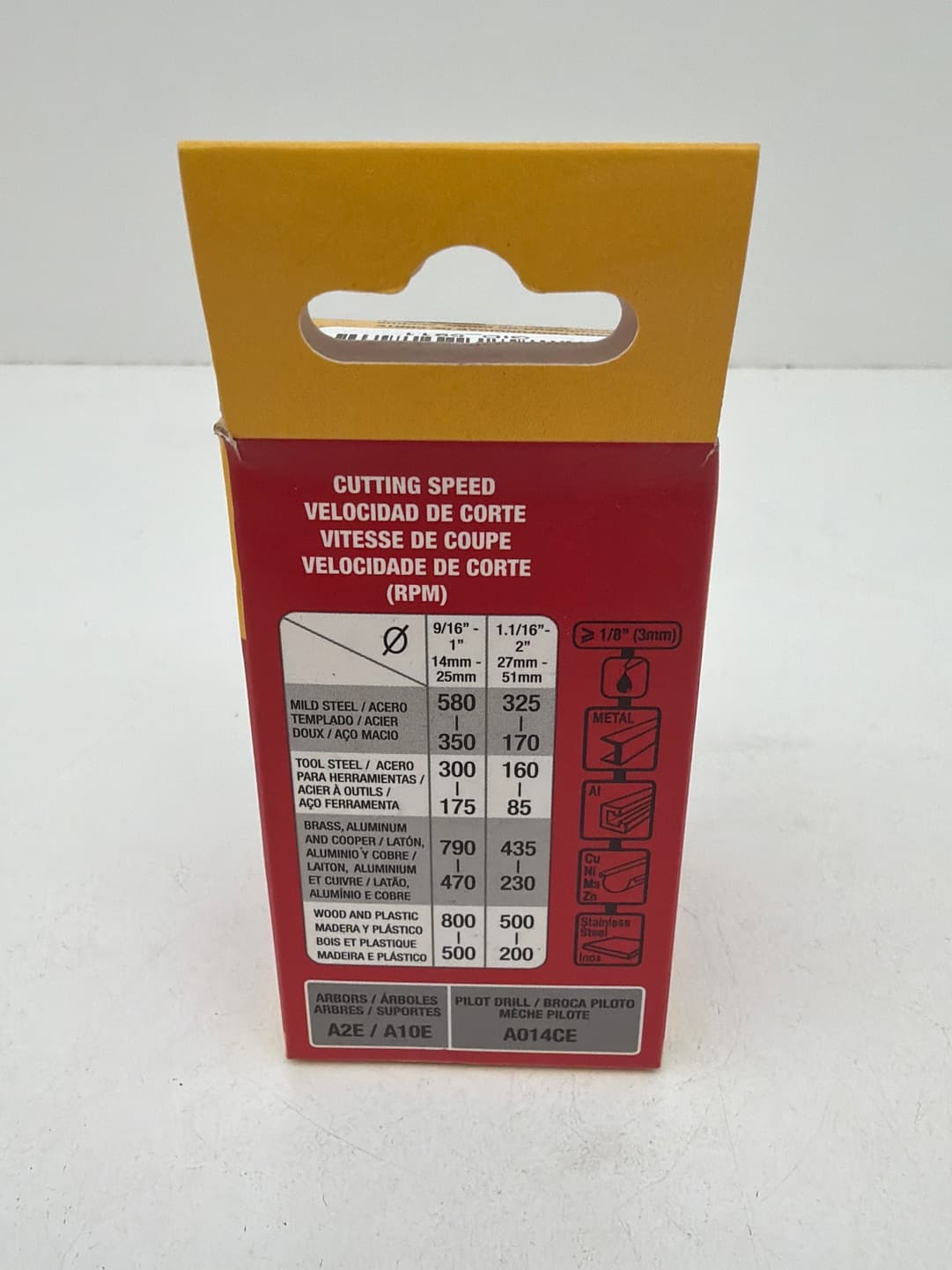 Starrett DCH0114-G Bi-Metal Deep Cut Hole Saw 1.1/4" x 2" Depth