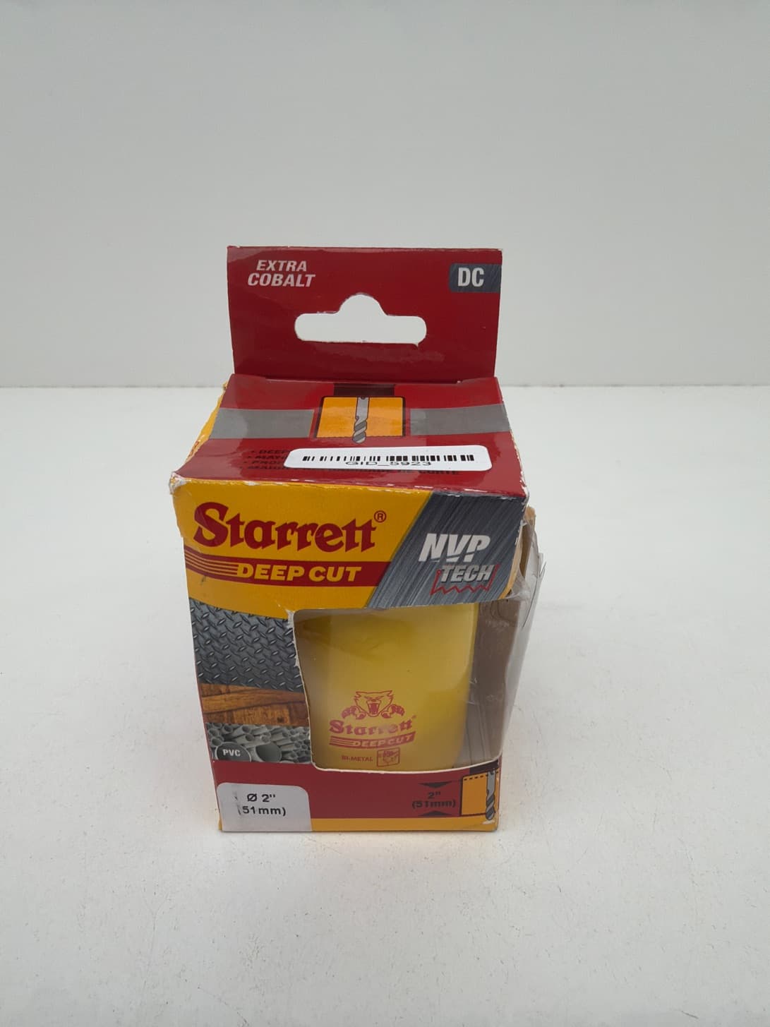 Starrett DCH0200-G Bi-Metal Deep Cut Hole Saw 2" x 2" Depth