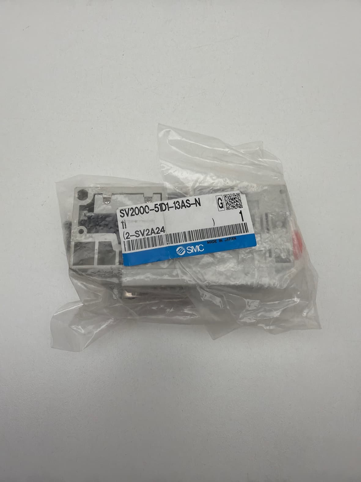 SMC SV2000-51D1-13AS-N11 Pneumatic Supply/Exhaust Block End Plate