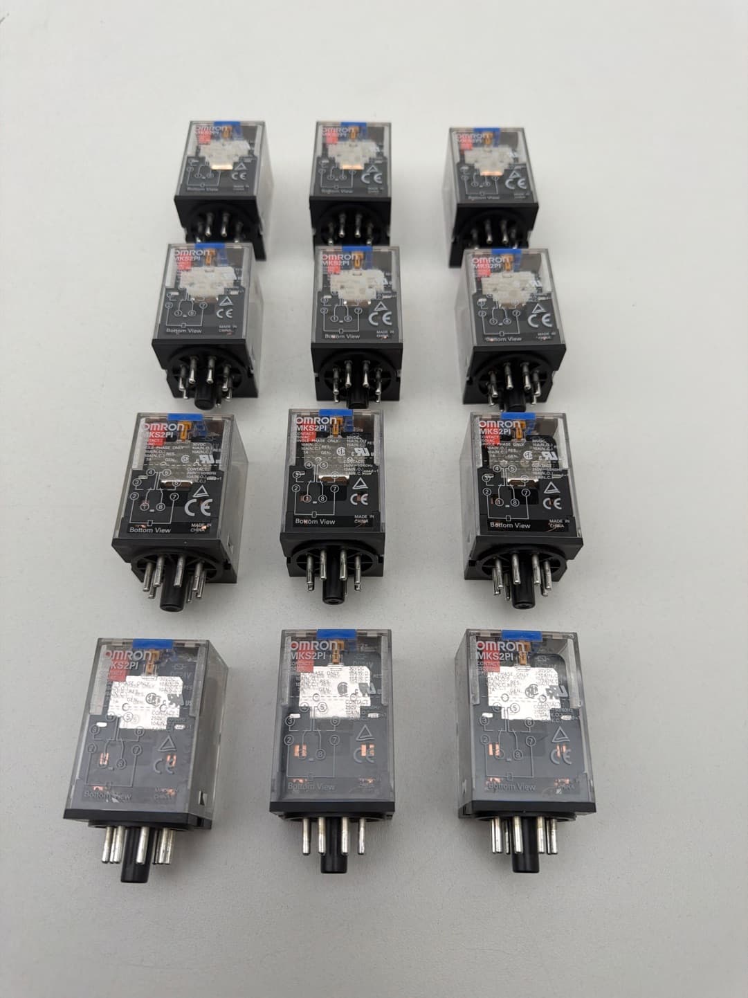 Omron MKS2PI General Purpose Relay, DPDT, 24VDC, 10A, 8-Pin
