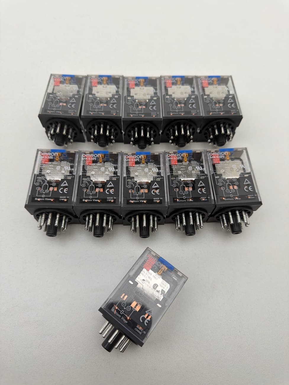 Omron MKS3PI General Purpose Relay, 3PDT, 24VDC, 10A, 11-Pin