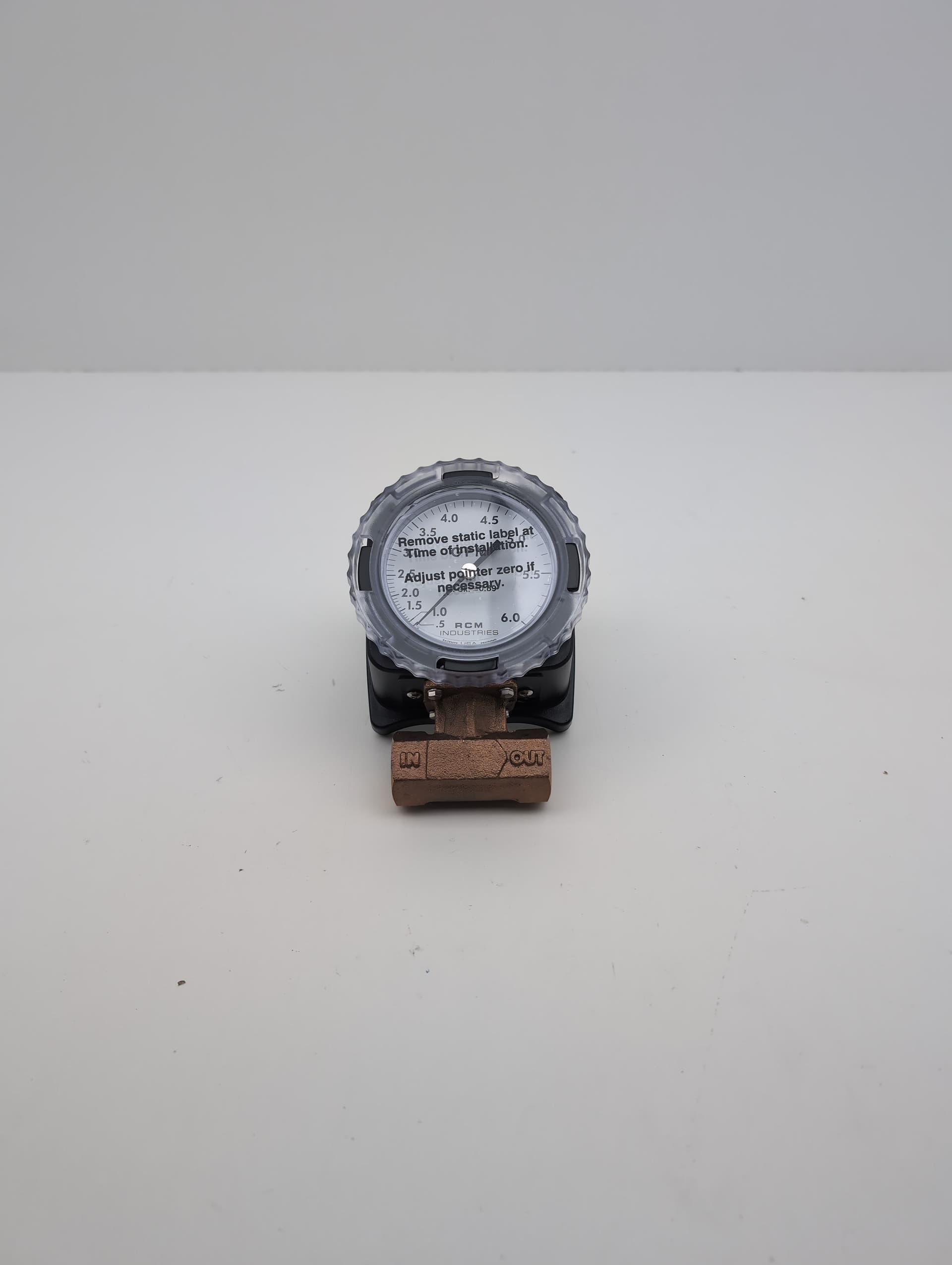 RCM Industries , Inc. 1/2-71-R-6-C Flow Meter 0.5- 6 G.P.M, 1/2" FNPT, Bronze