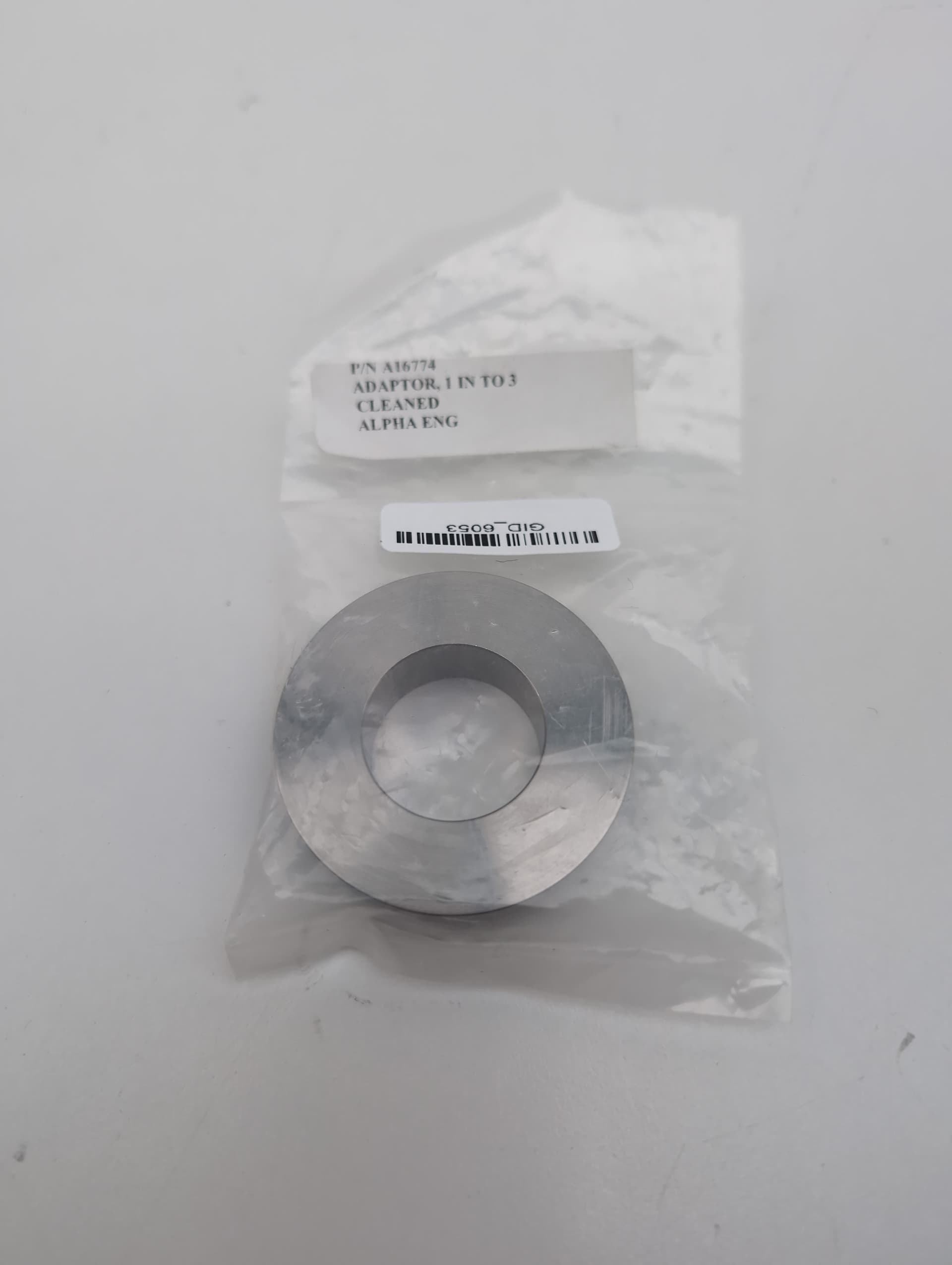 Intlvac 40324 (A16774) 32mm to 1in Baseplate Adaptor
