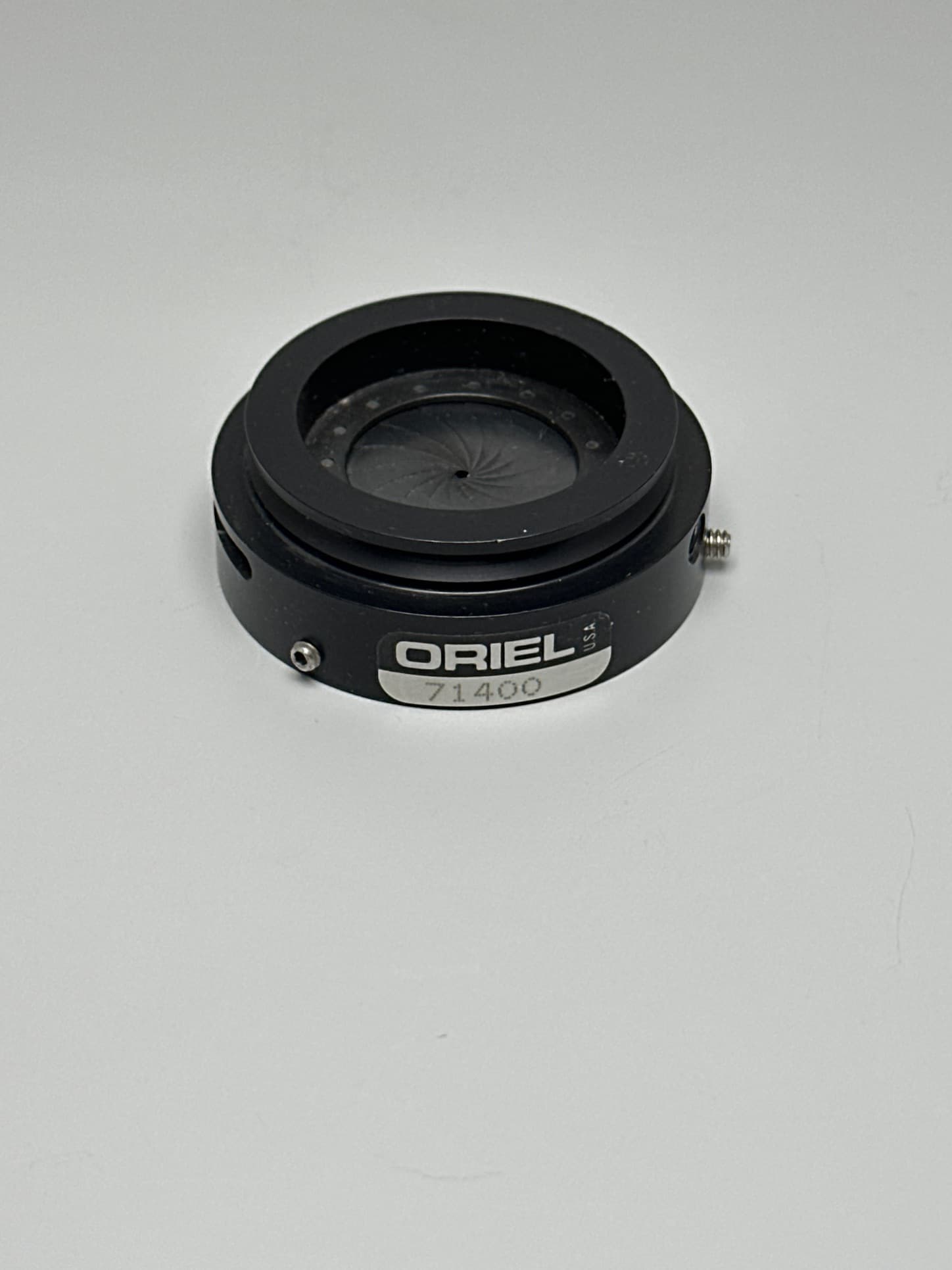 Oriel 71400 Iris Diaphragm, 0.04" to 1"