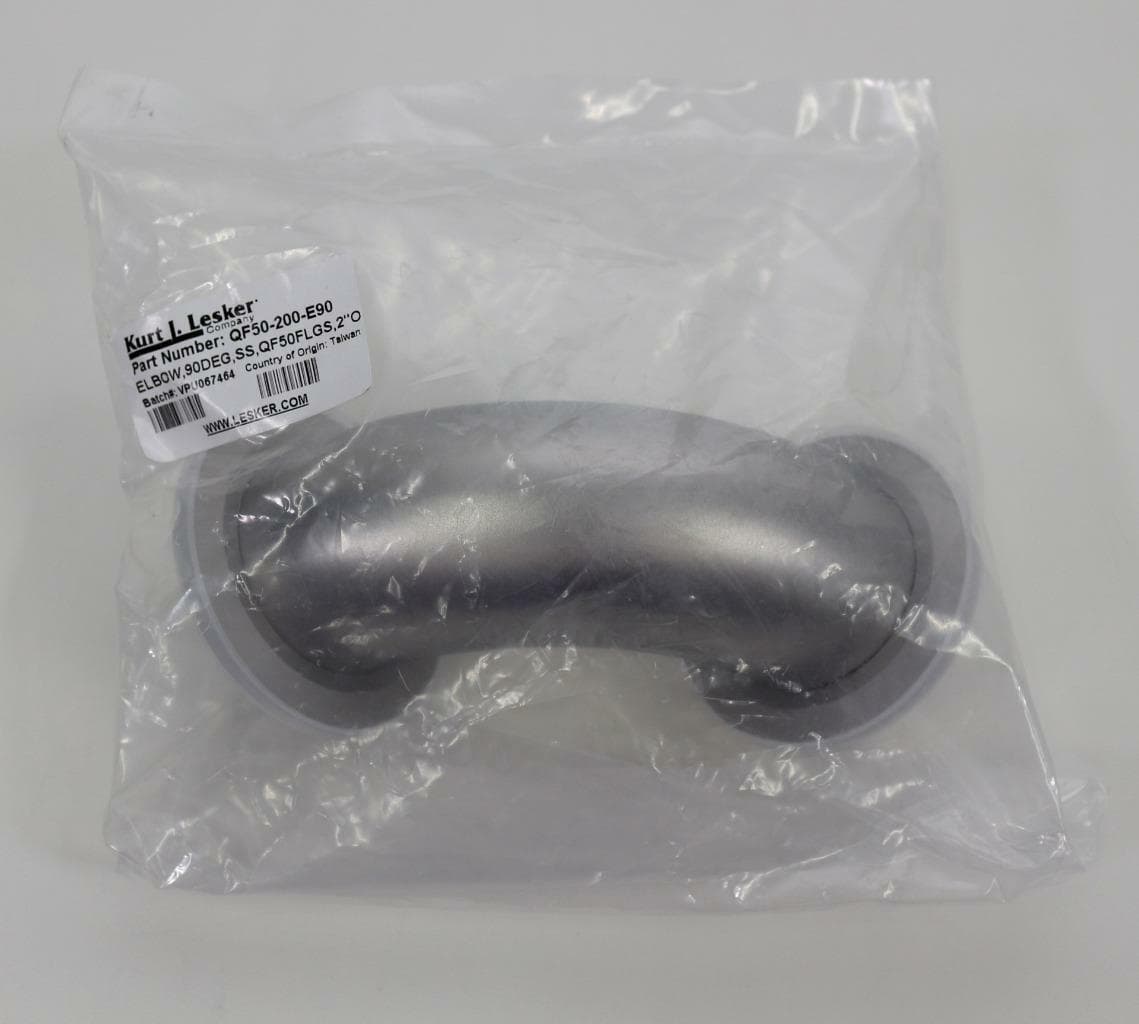 Kurt J Lesker QF50-200-E90 90 Degree Radius Elbow