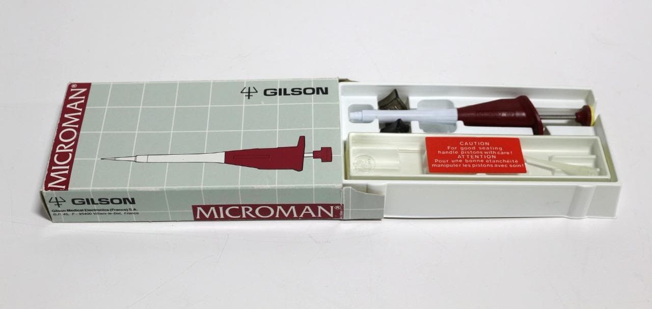 Gilson M25 MICROMAN® Positive Displacement Pipette