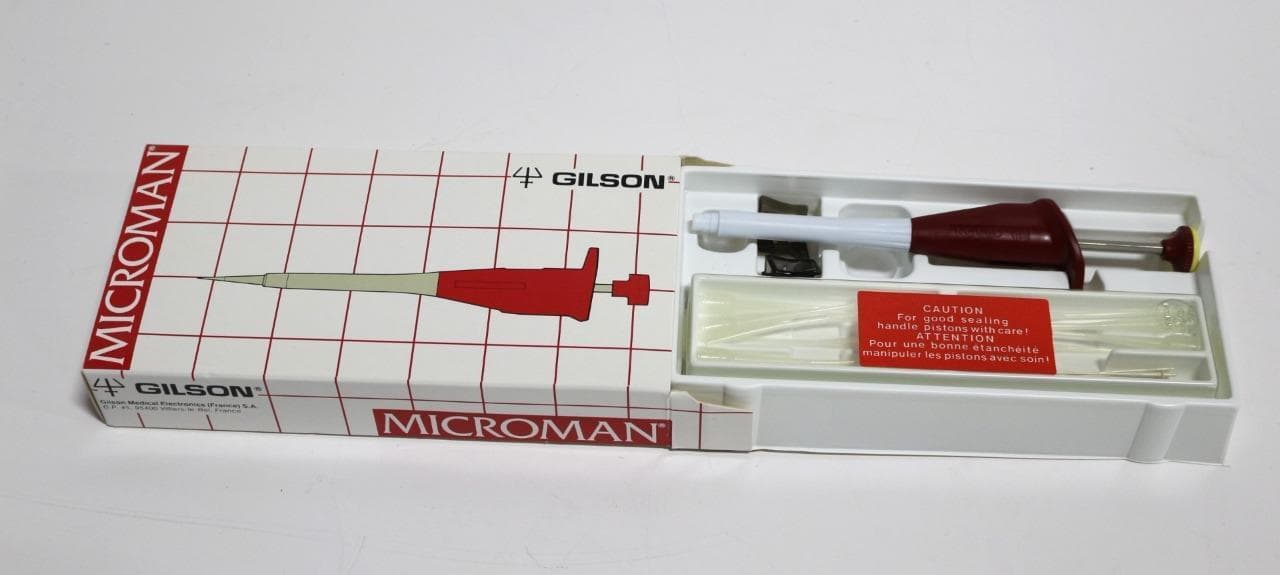 Gilson M25 MICROMAN® Positive Displacement Pipette