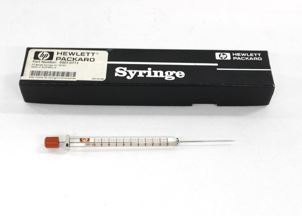 Hewlett Packard 9301-0713 ALS Syringe, 10 µL, Fixed Needle, 23/42/Cone