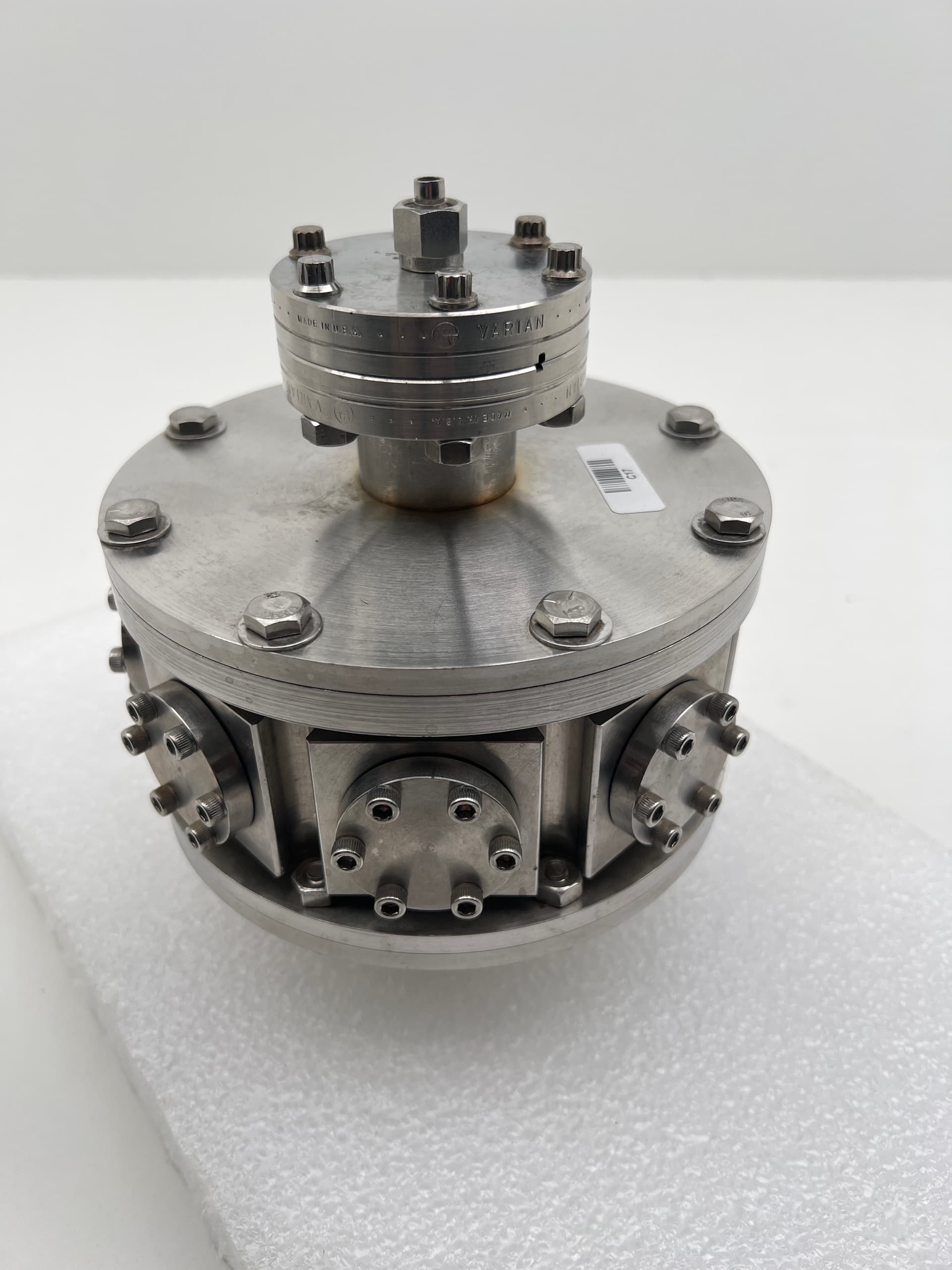Varian Vacuum Custom Test Chamber, 8 Radial Positions, O-Ring Sealed