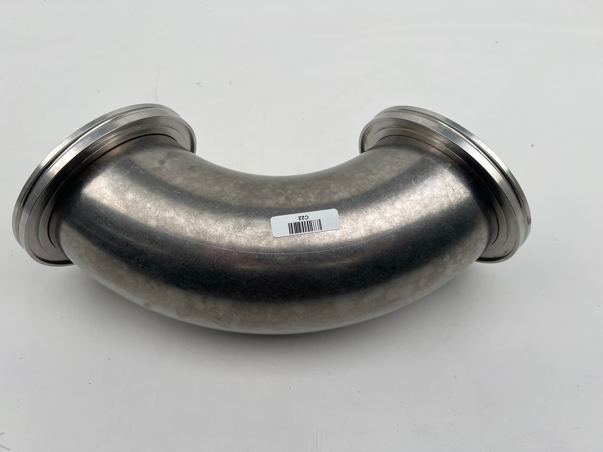 MKS HPS ISO100-K 5.12" OD Sweep Vacuum Elbow, 90 Degree Radius