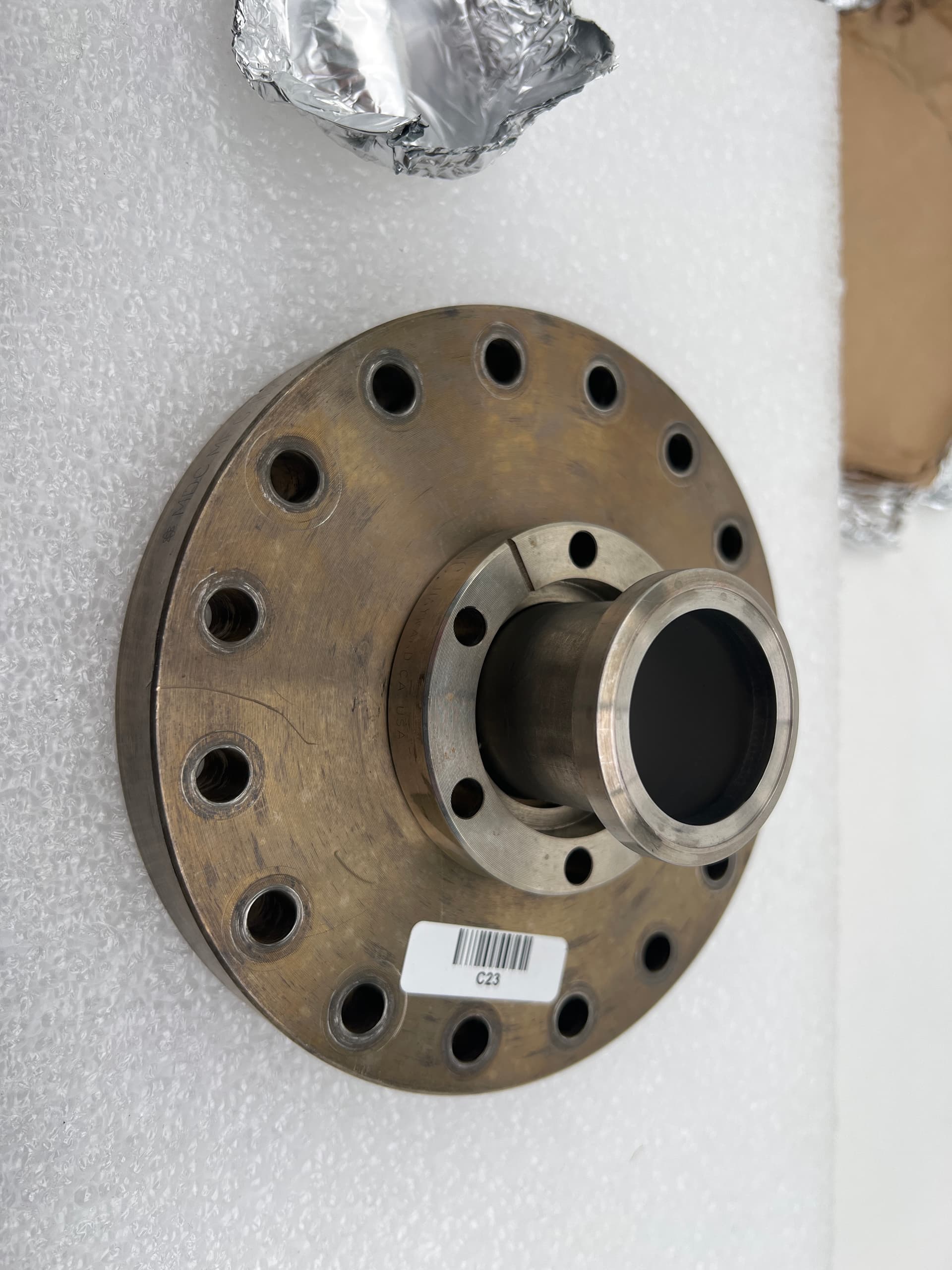 MDC DN100CF DN35CF-DN40CF Conflat Vacuum Reducing Nipple, 304SS