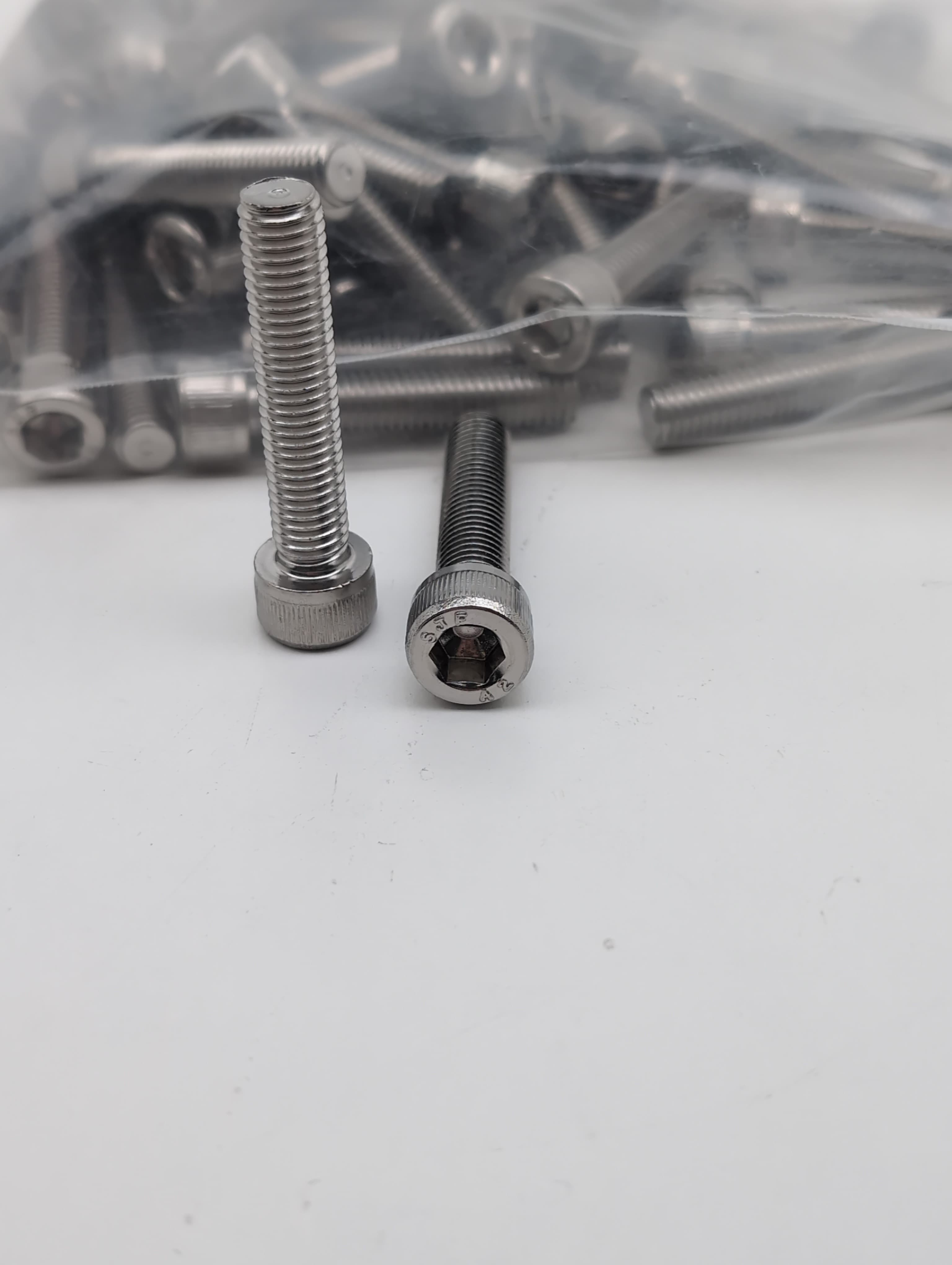 SJF A2 SS M10 X 50 mm X 1.5 Socket Head Cap Screw Full Thread