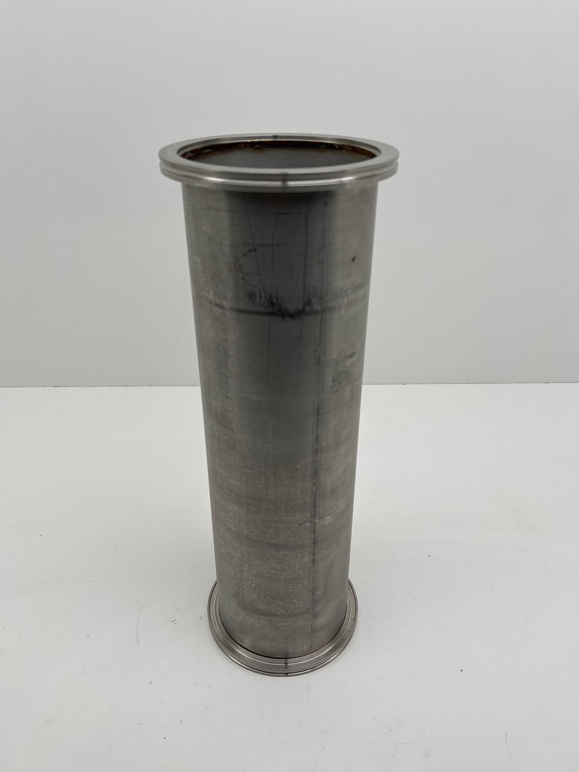 Vacuum Full Nipple ISO K160-K, 7.09" OD 304 SS, 20.5" Long