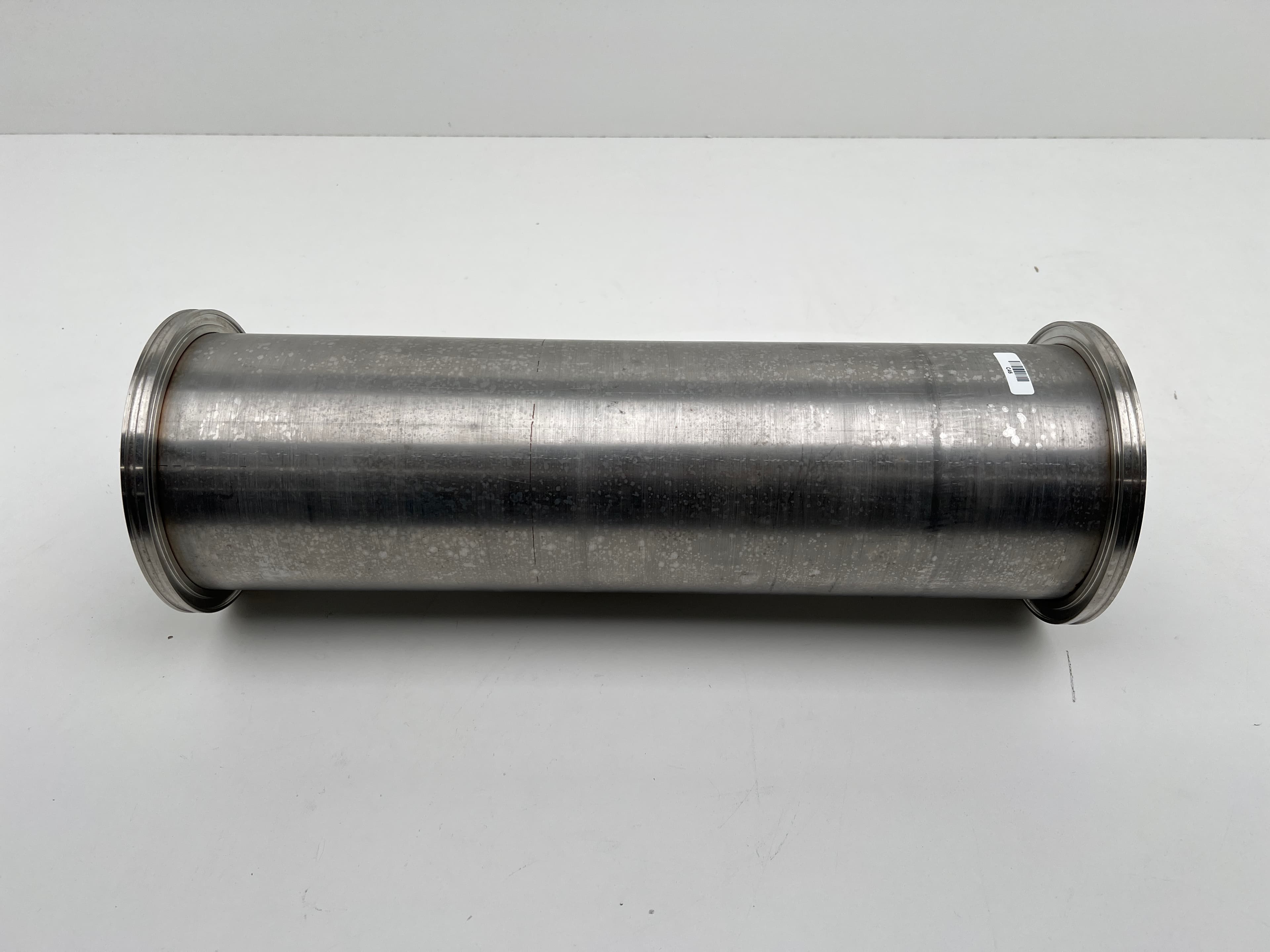 Vacuum Full Nipple ISO K160-K, 7.09" OD 304 SS, 20.5" Long