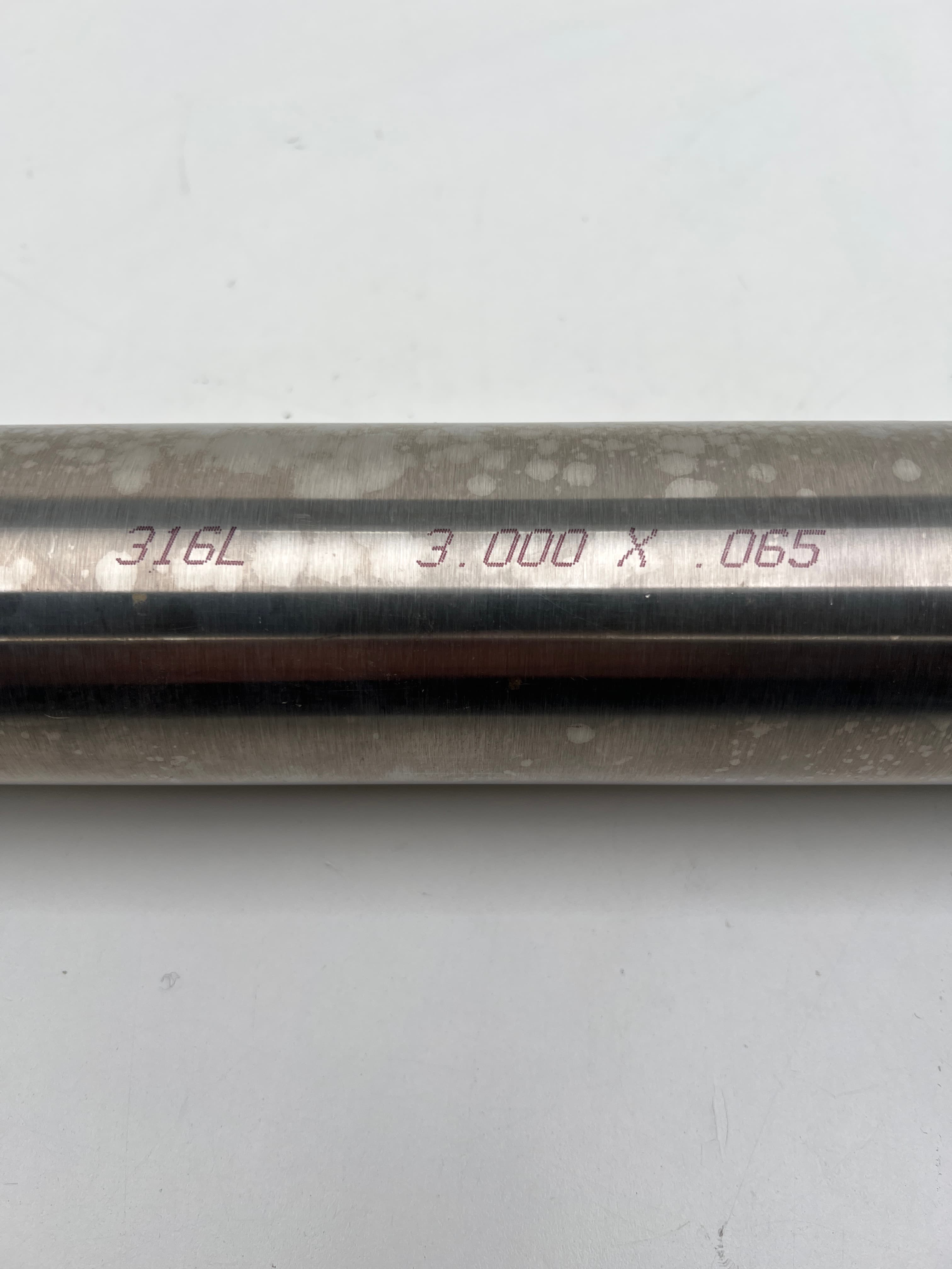 Vacuum Full Nipple ISO80-K 4.33" OD 316 SS, 23.5" Long