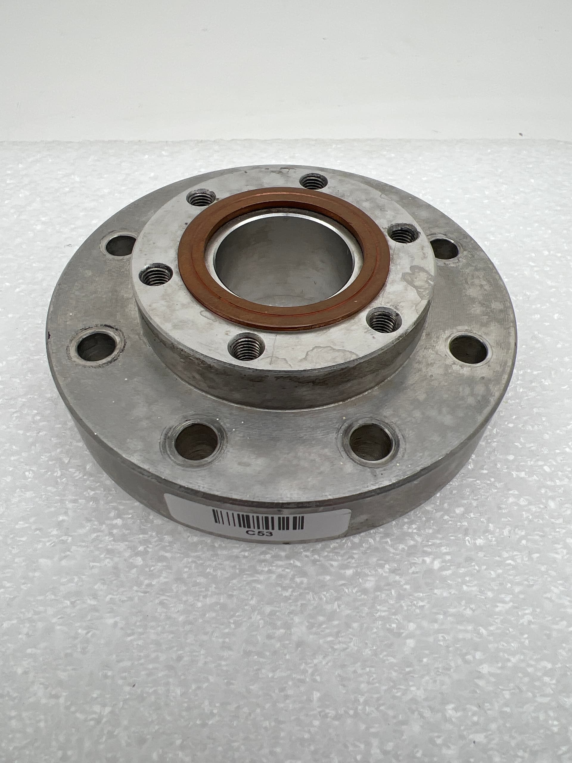 DN63CF 4.50" OD to DN35CF-DN40CF 2.75" OD UHV Vacuum Straight Reducing Nipple, 3