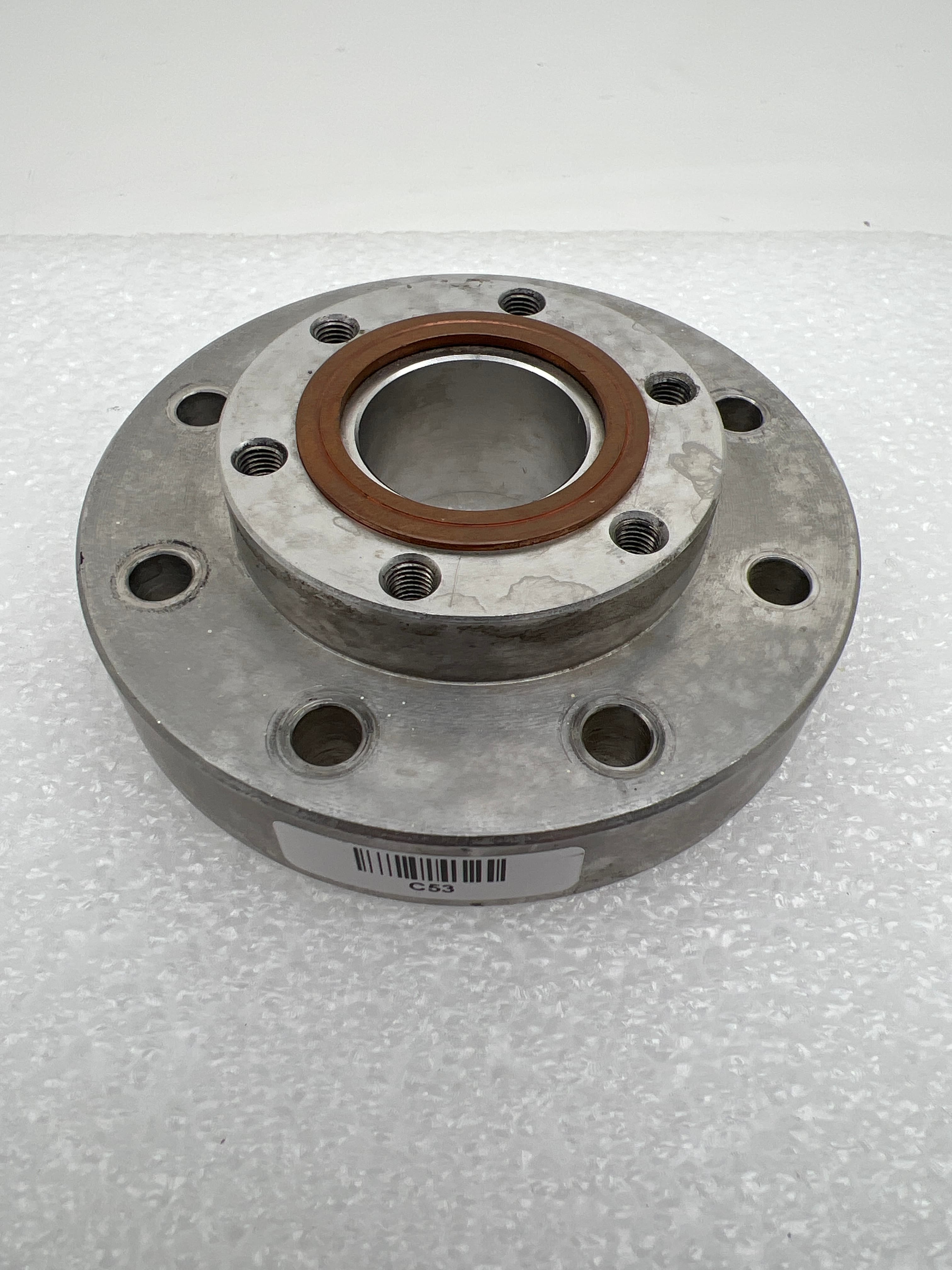 DN63CF 4.50" OD to DN35CF-DN40CF 2.75" OD UHV Vacuum Straight Reducing Nipple, 3