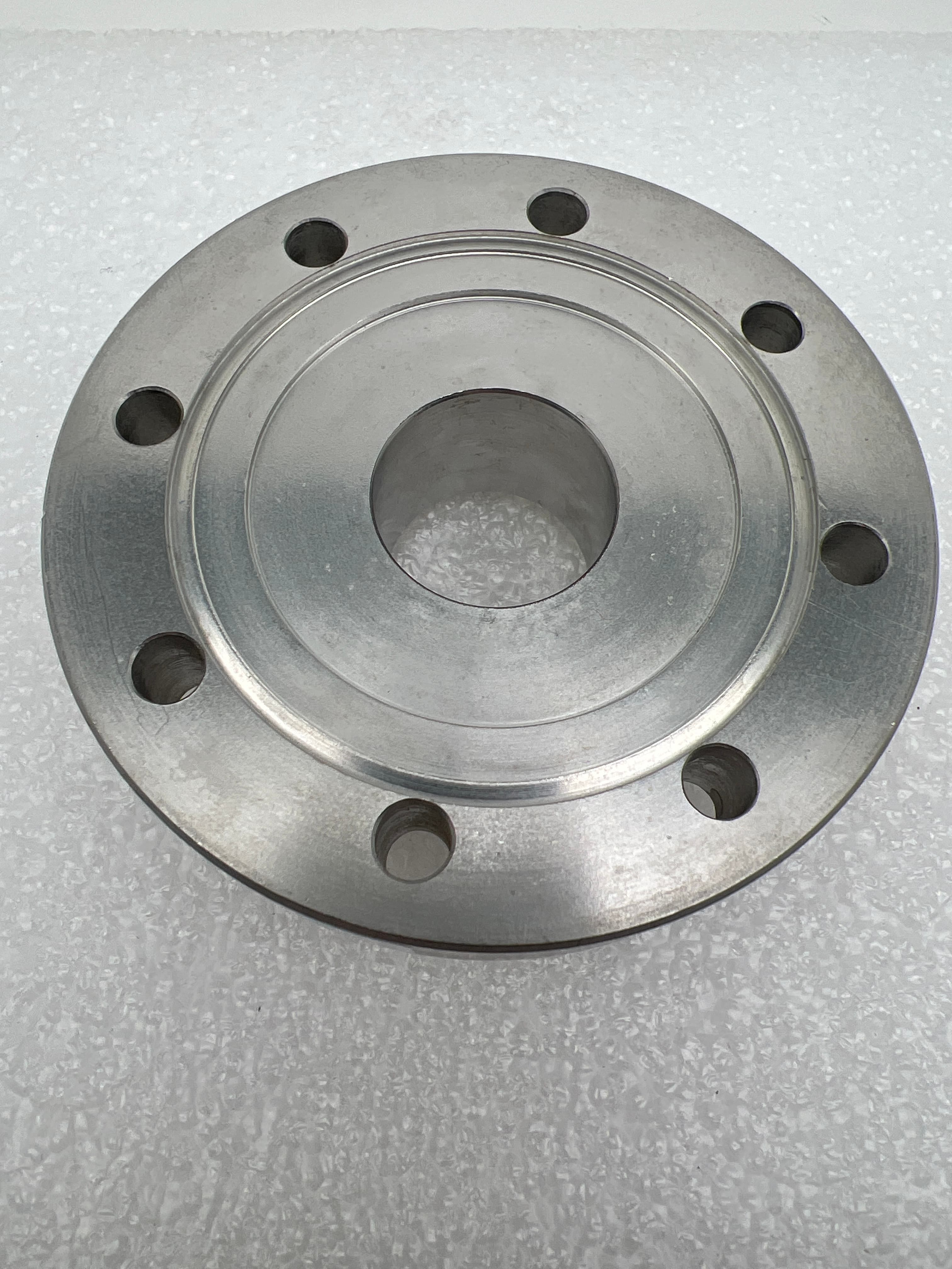 DN63CF 4.50" OD to DN35CF-DN40CF 2.75" OD UHV Vacuum Straight Reducing Nipple, 3