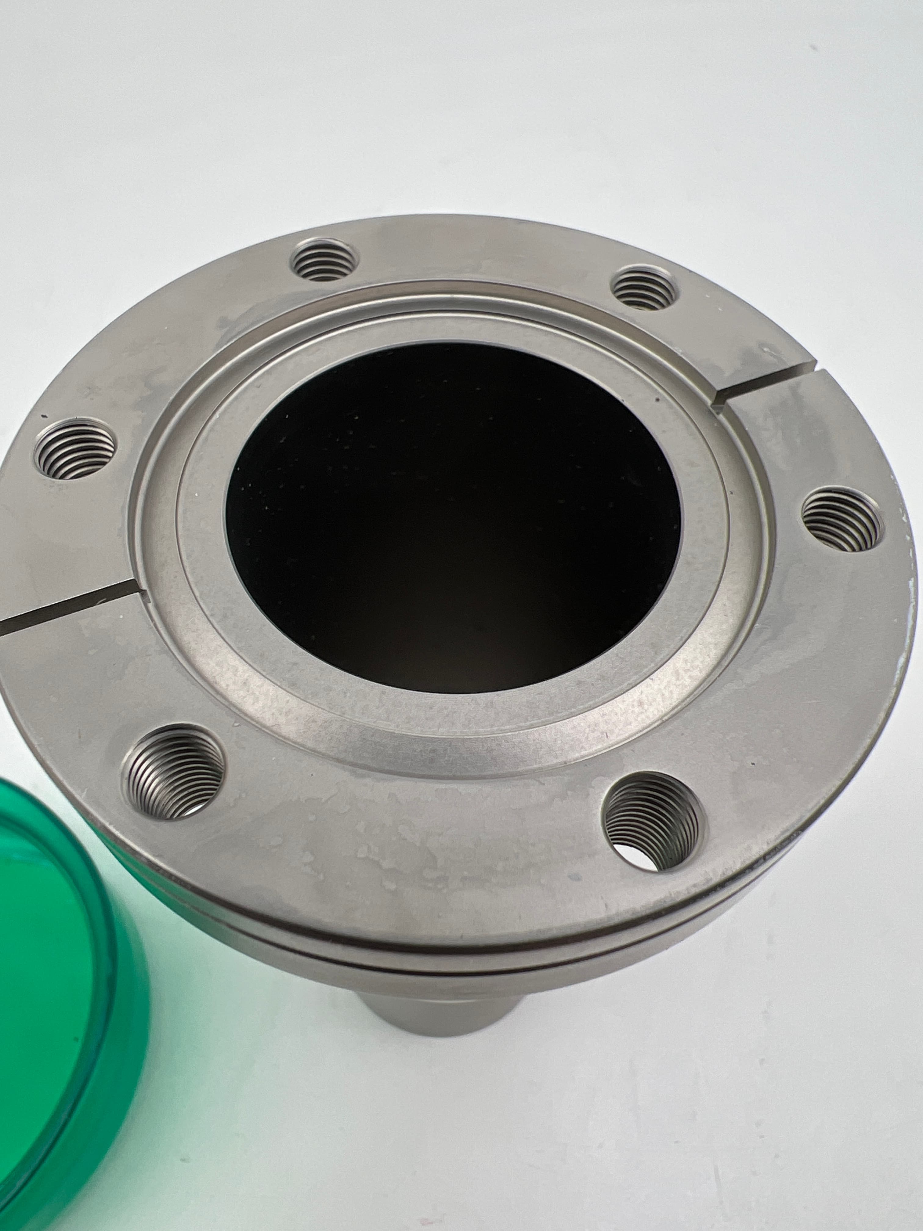 Varian CF 2-3/4" CF Fixed, Tapped Holes Half Nipple, 4.75"