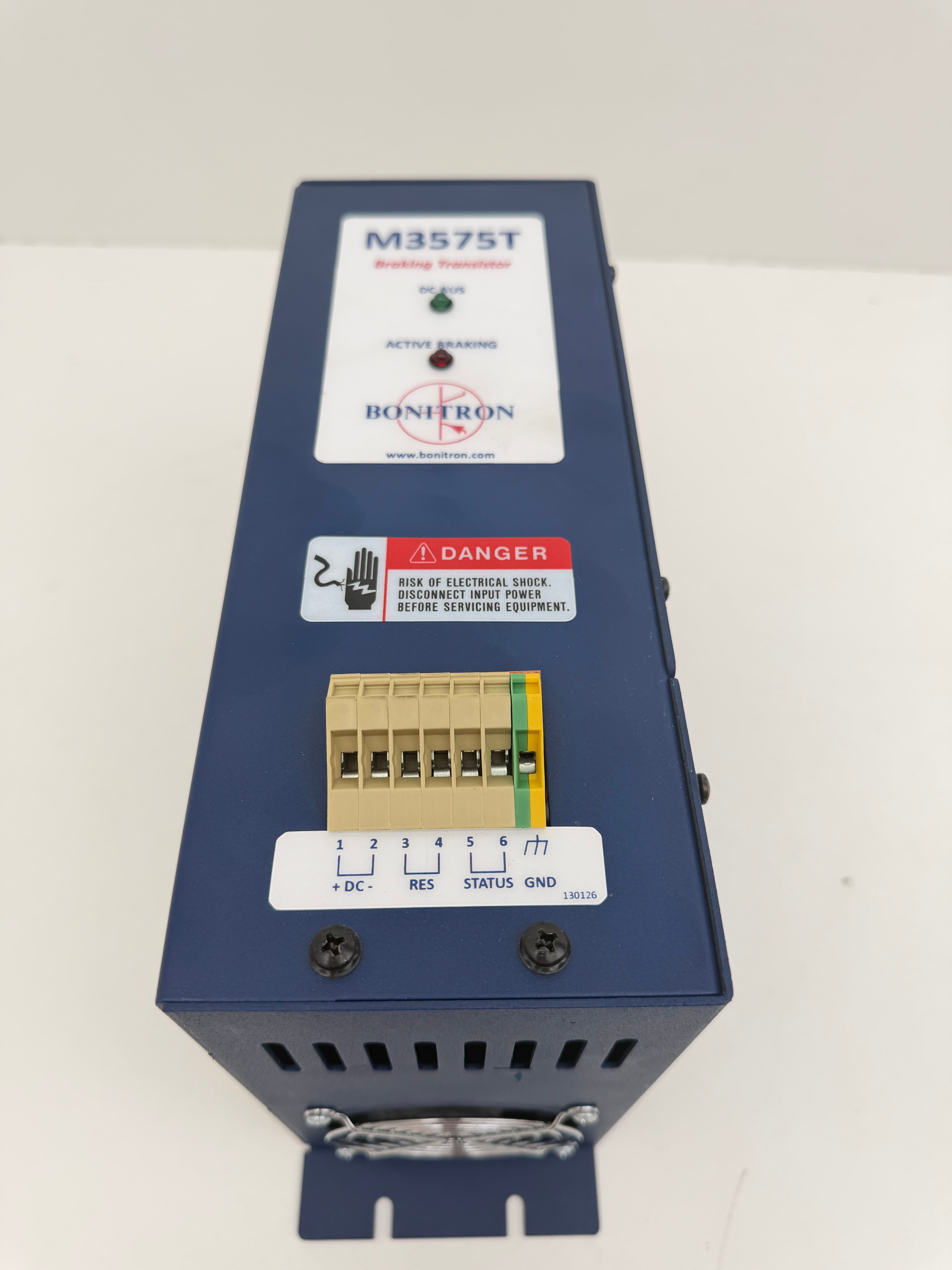 Bonitron M3575T-H75 Braking Transistor 460-480VAC. 75A 10 Ohm Min.