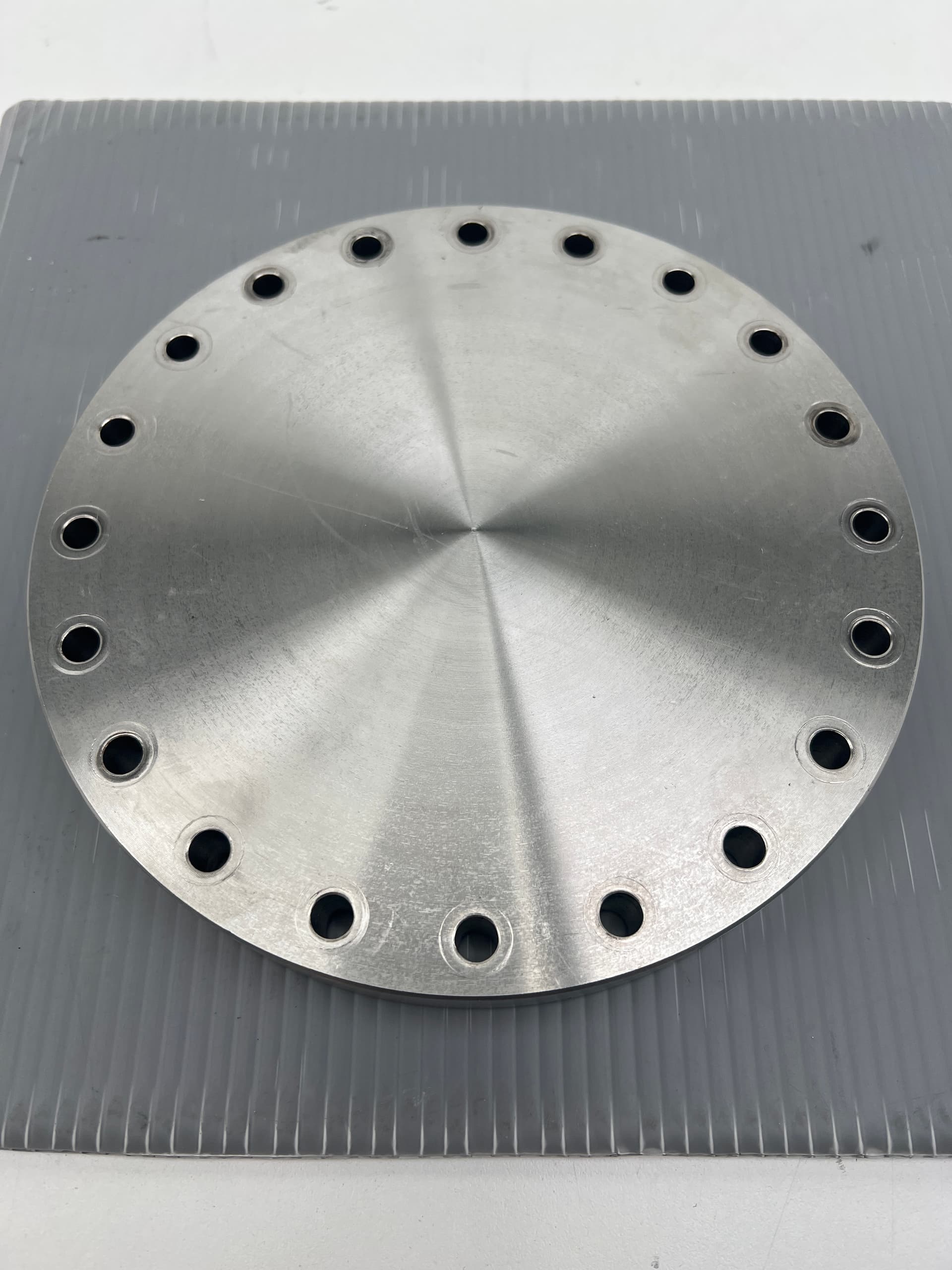 Vacuum UHV DN160CF 8.00" OD Fixed Conflat Blank, 304SS