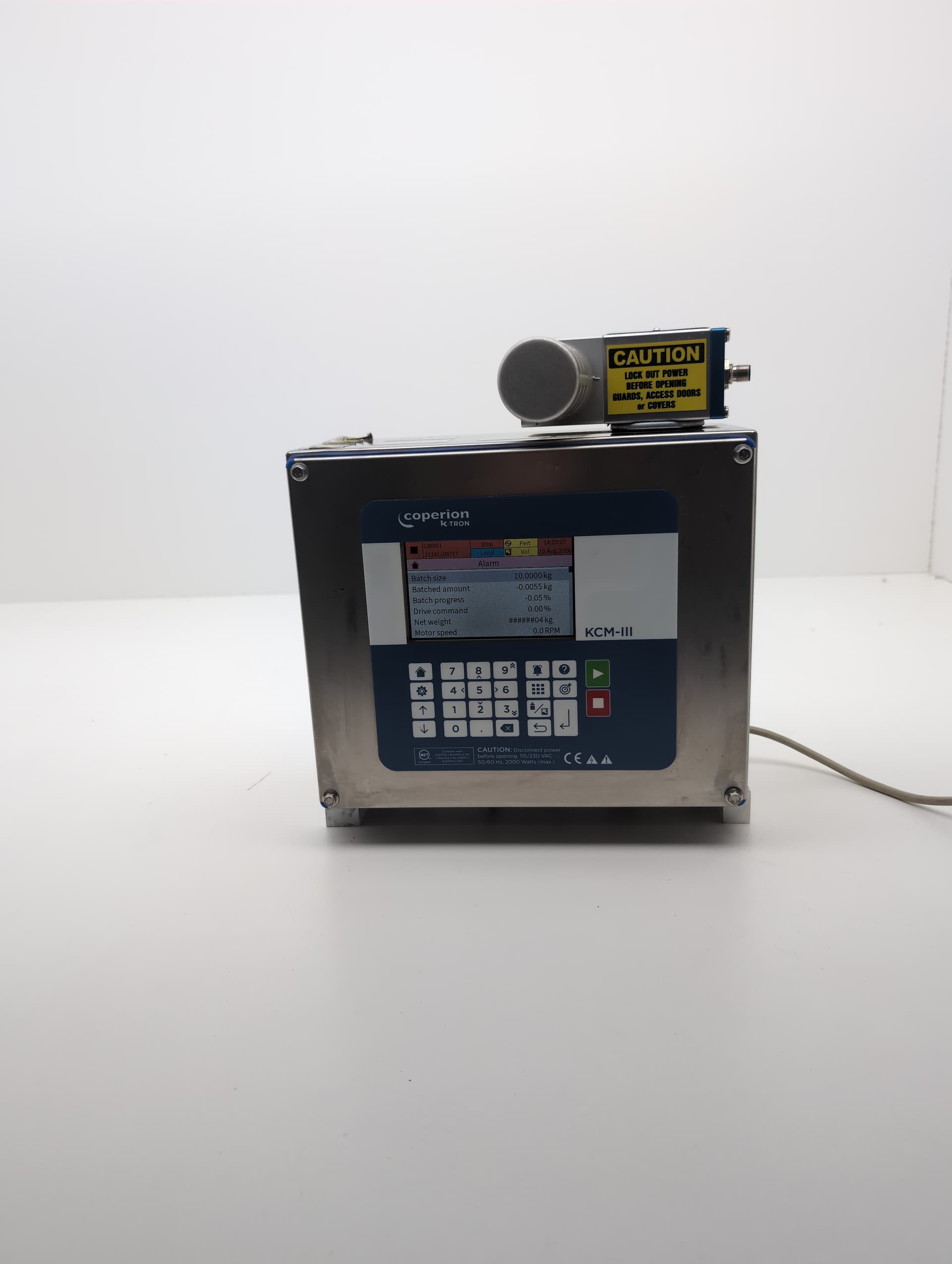 Coperion K-tron KCM-III/Actiflow Control XPC3 Feeder Control Module