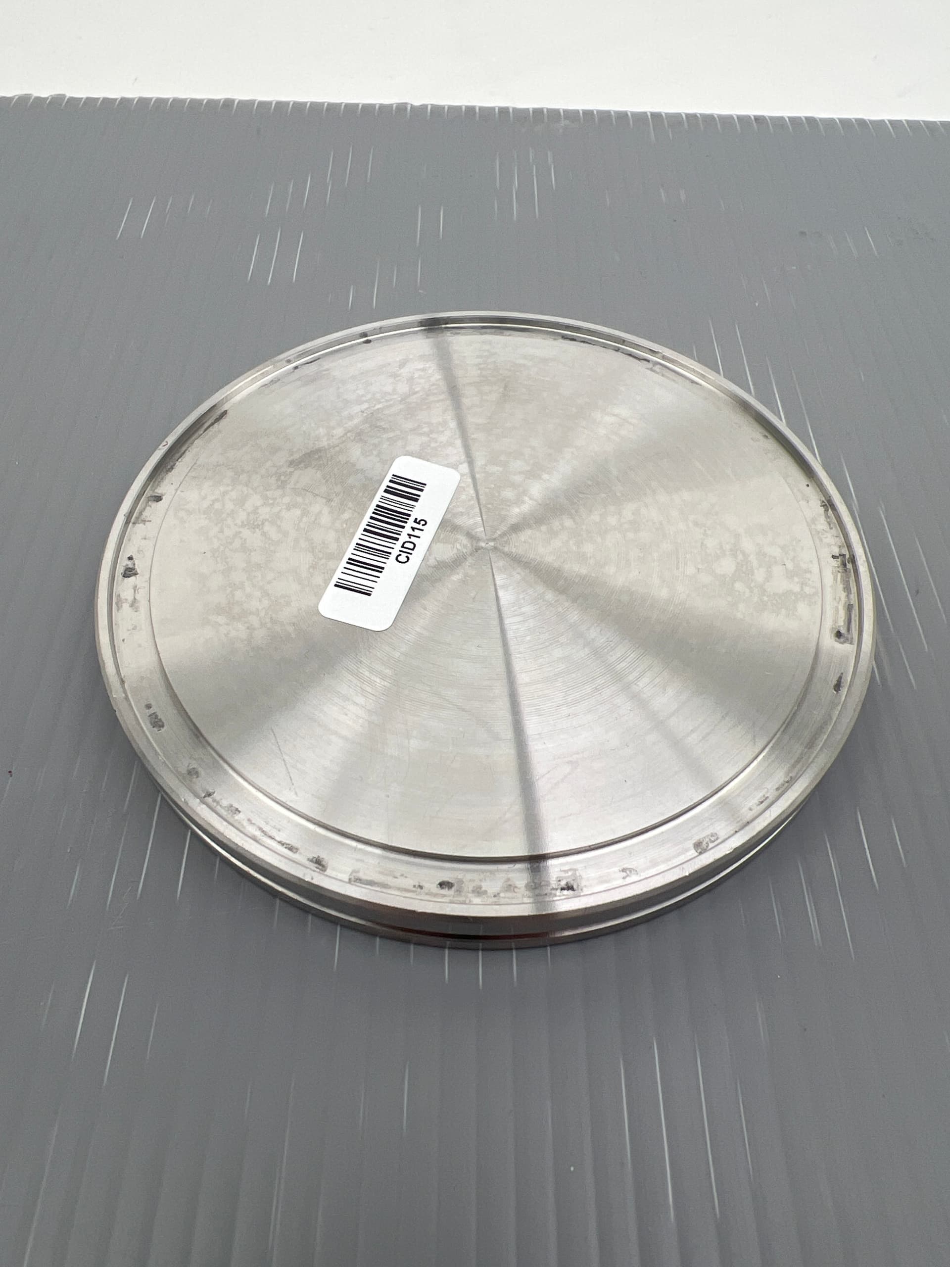 High Vacuum ISO100-K 5.12" OD Blank, Clamp Style 304L SS