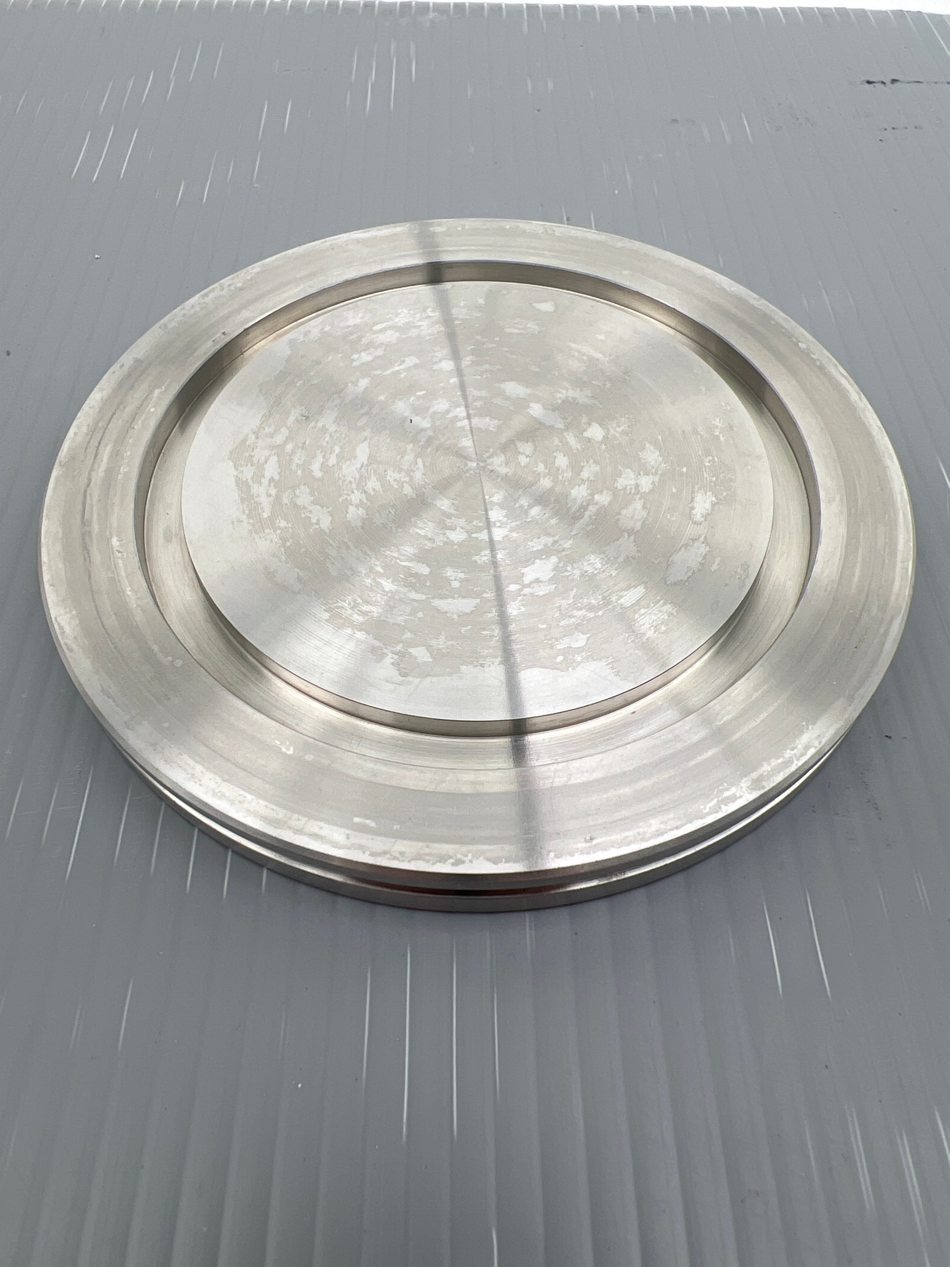 High Vacuum ISO100-K 5.12" OD Blank, Clamp Style 304L SS